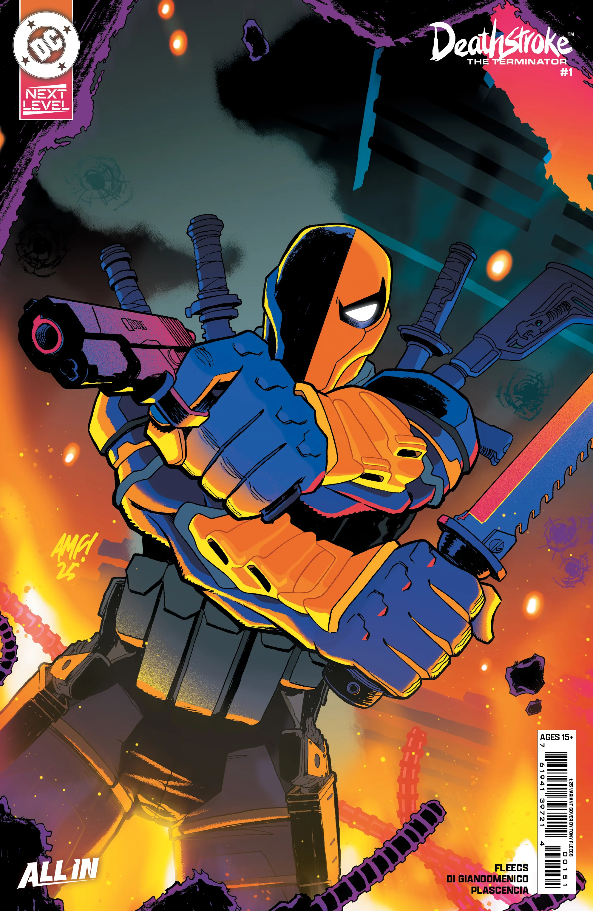 Deathstroke The Terminator #1 G 1:25 Tony Fleecs Variant (03/18/2026) Dc