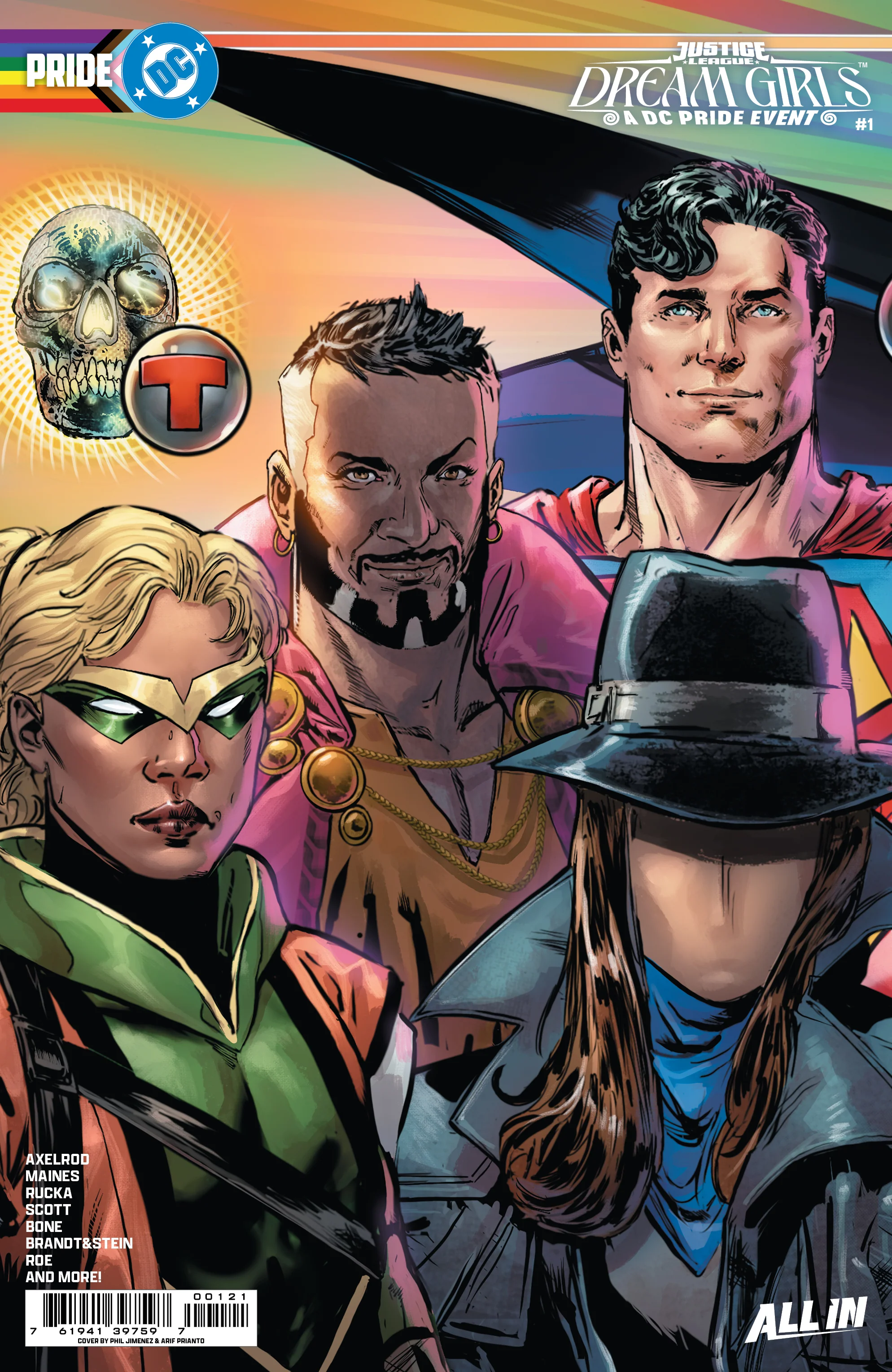 Justice League Dream Girls A Dc Pride Event #1 (Of 4) B Phil Jimenez Connecting Variant (06/03/2026) Dc