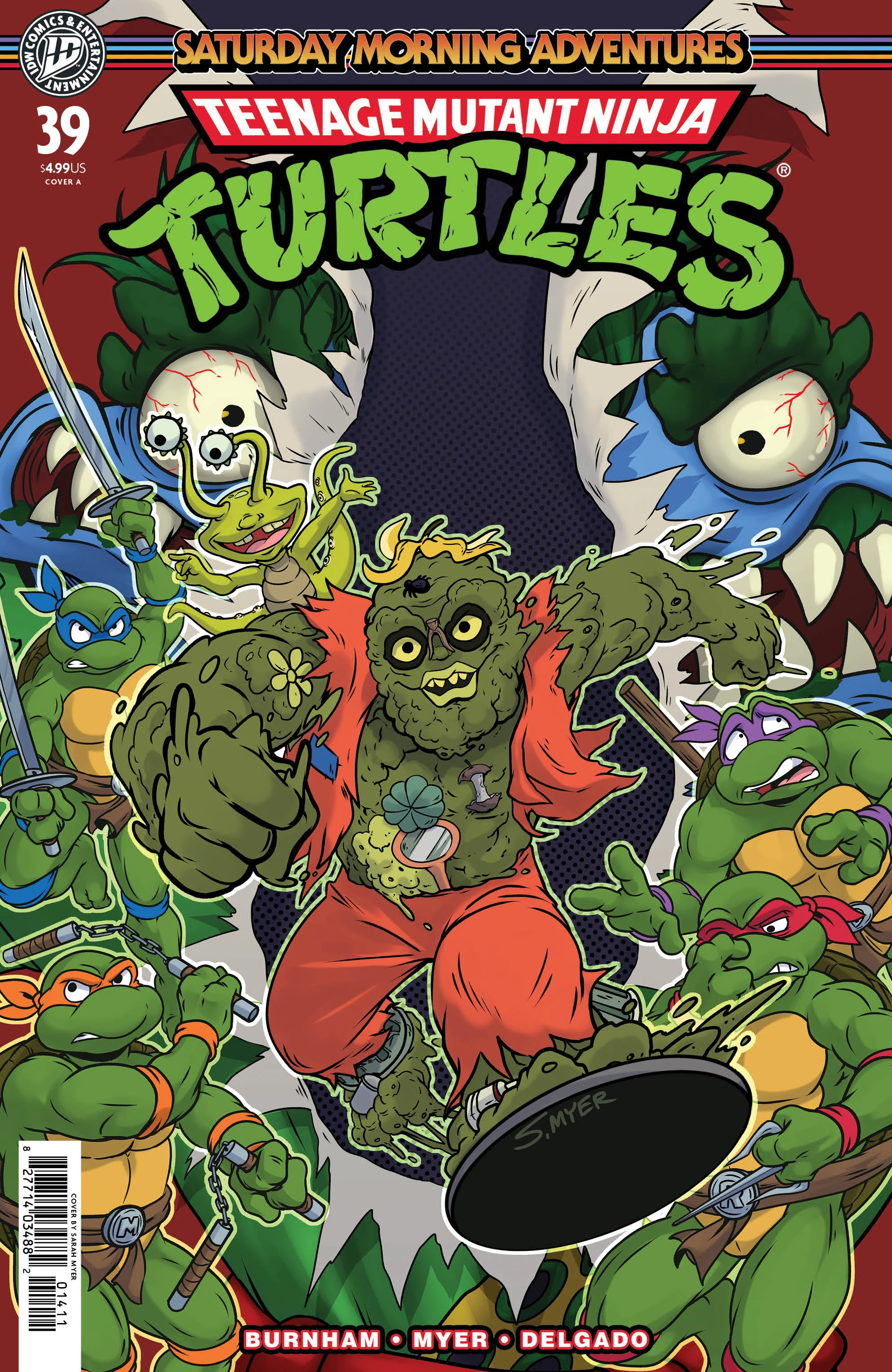 Teenage Mutant Ninja Turtles Saturday Morning Adventures #39 A Myer (07/29/2026) Idw