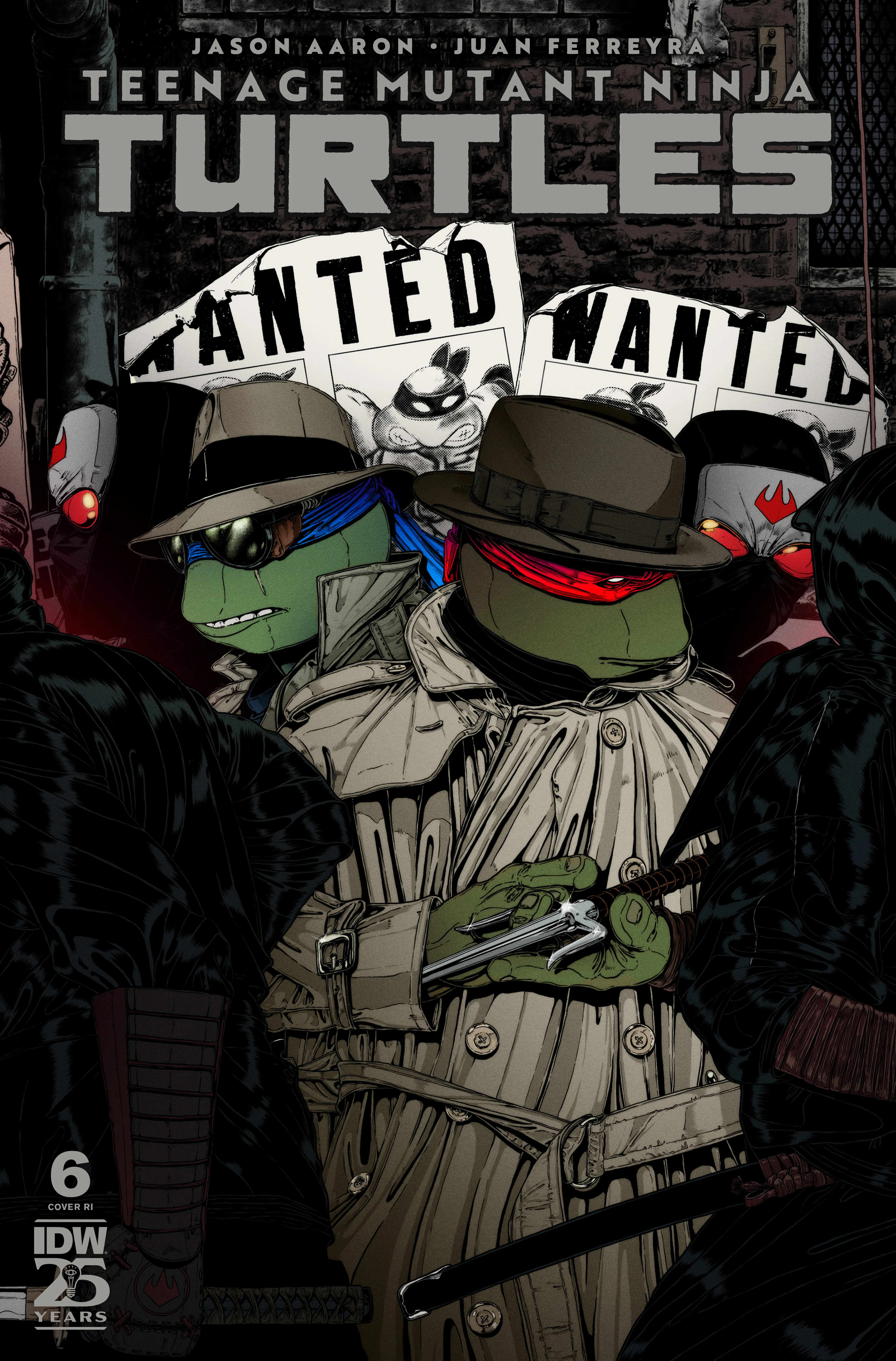 Teenage Mutant Ninja Turtles #6 E 1:25 Boneface Variant (01/29/2025) Idw