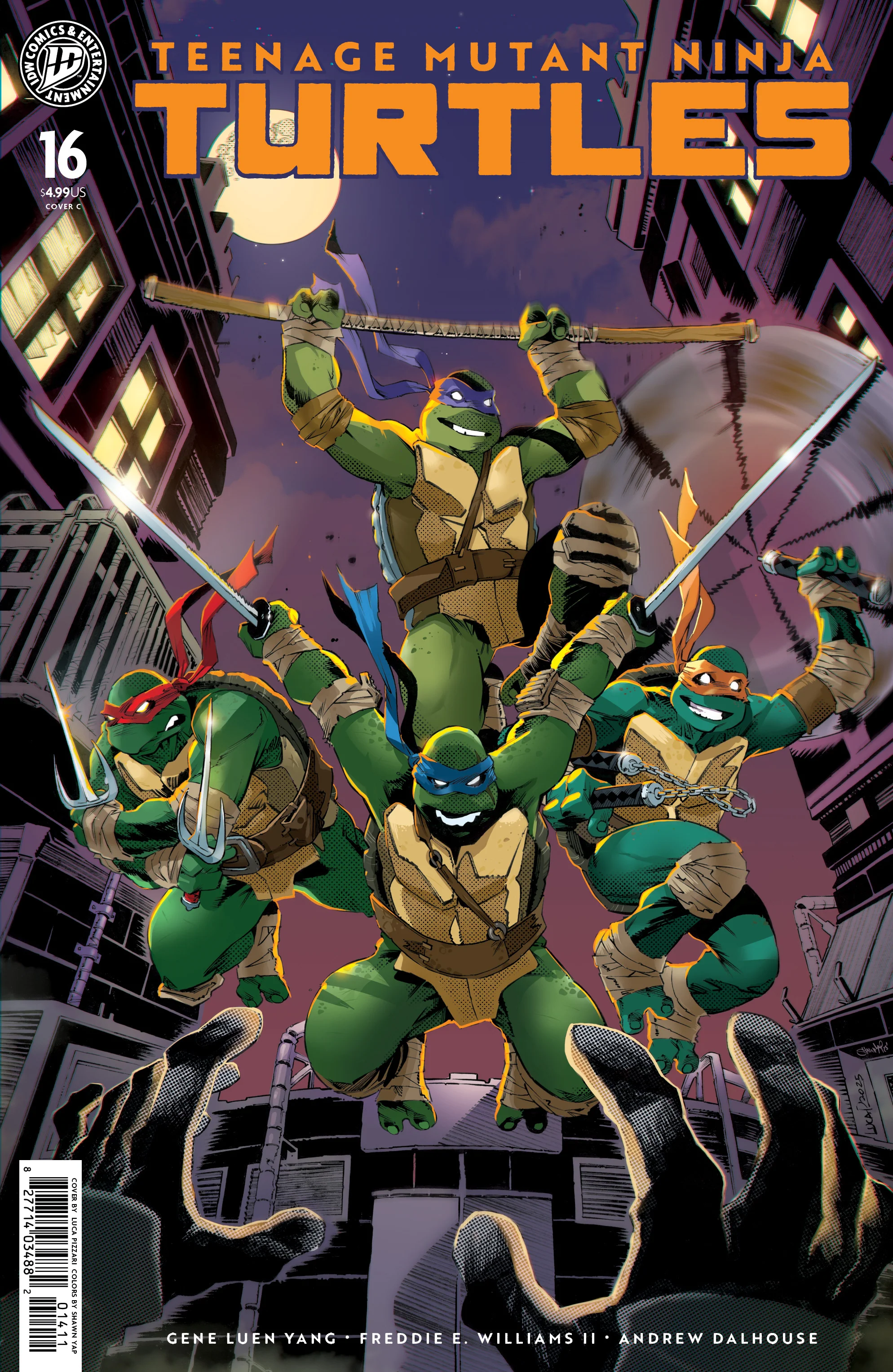 Teenage Mutant Ninja Turtles #16 C Pizzari (03/11/2026) Idw