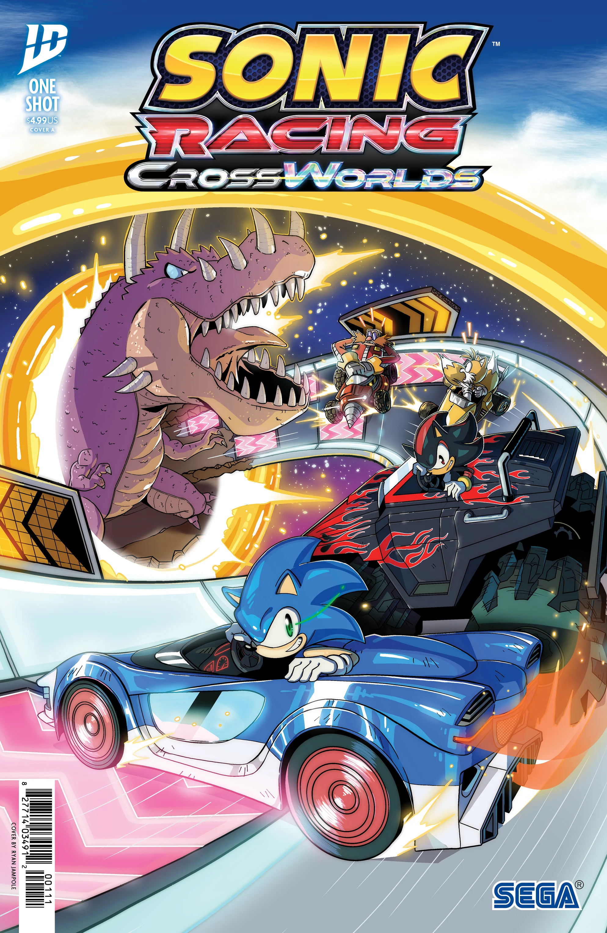 Sonic The Hedgehog Sonic Racing Crossworlds A Ryan Jampole (03/04/2026) Idw