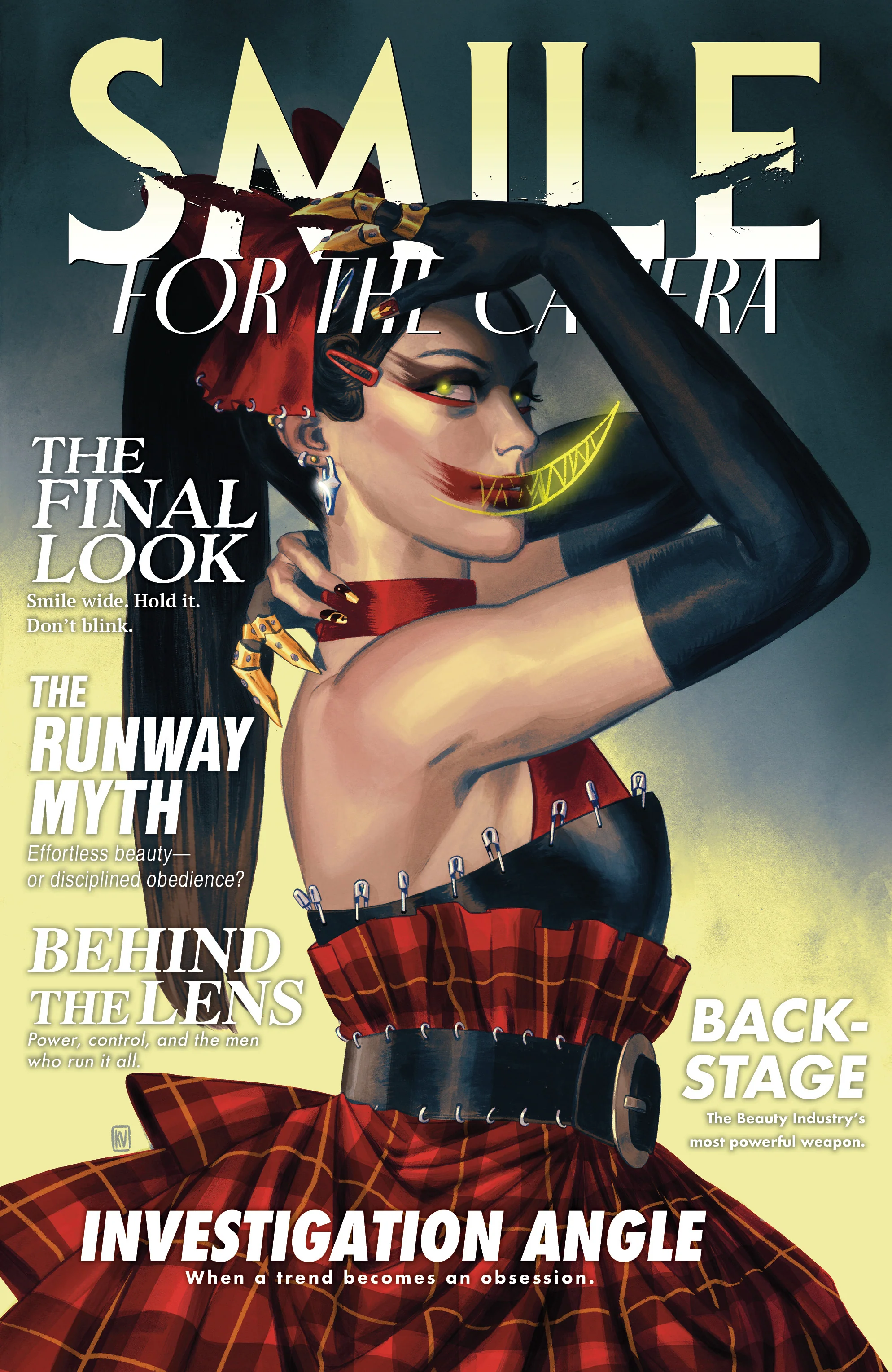 Smile For The Camera #5 C (Valerio Fashion Magazine Variant (07/15/2026) Idw