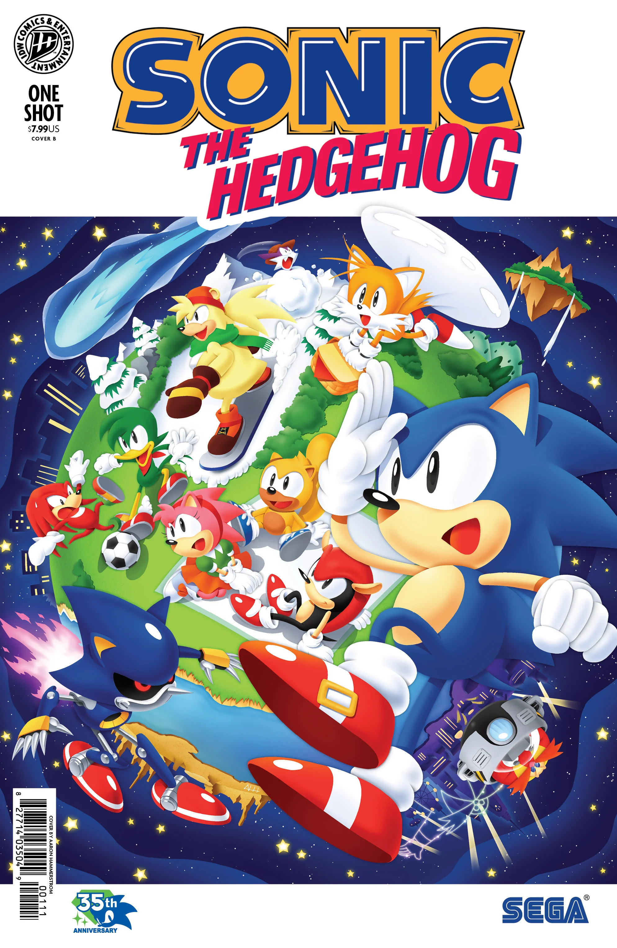 Sonic The Hedgehog 35Th Anniversary Special B Hammerstrom (07/08/2026) Idw
