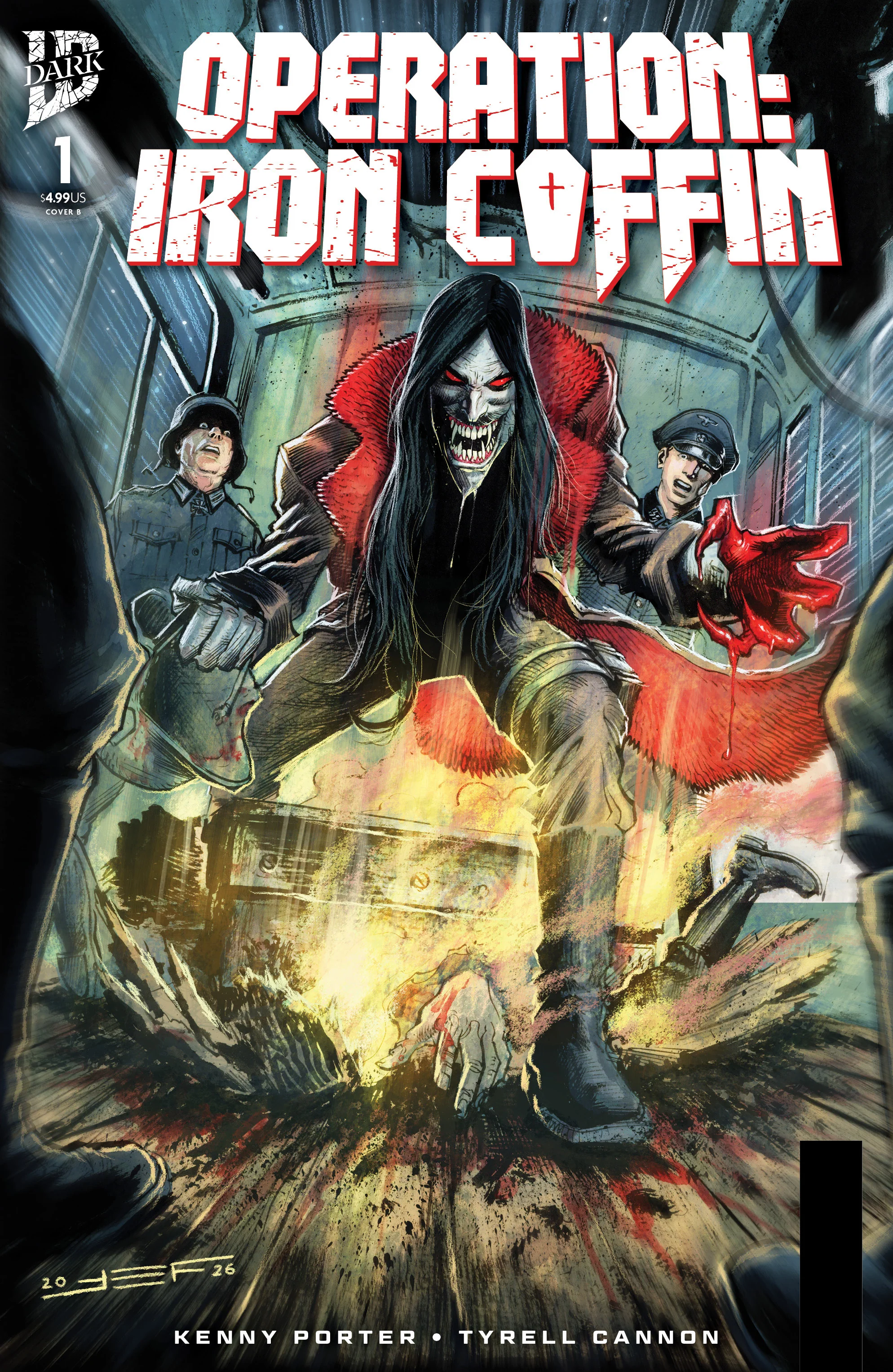 Operation Iron Coffin #1 B Ferreyra (07/08/2026) Idw