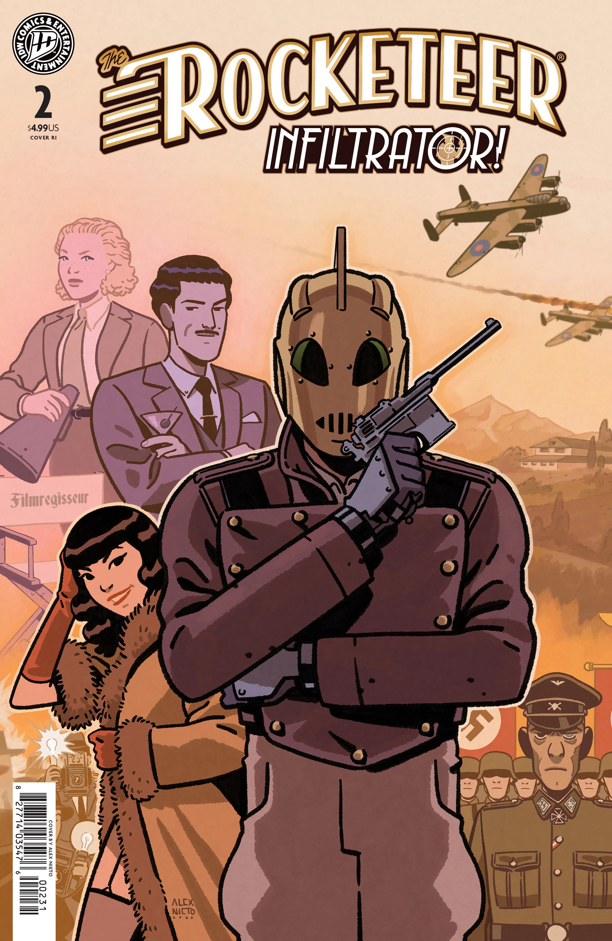 The Rocketeer Infiltrator! #2 1:10 Nieto (08/26/2026) Idw