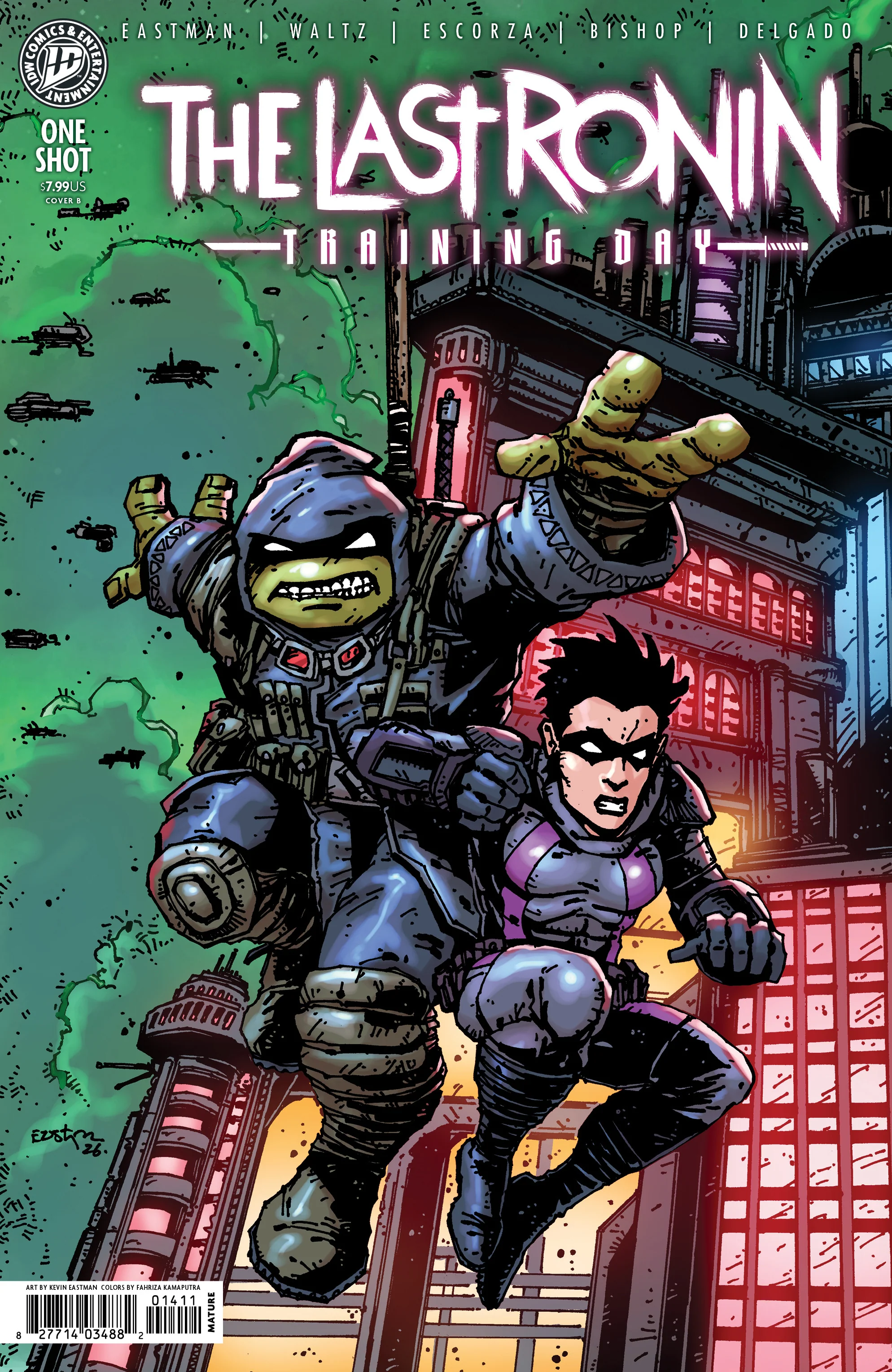Teenage Mutant Ninja Turtles The Last Ronin Training Day B Eastman (07/15/2026) Idw