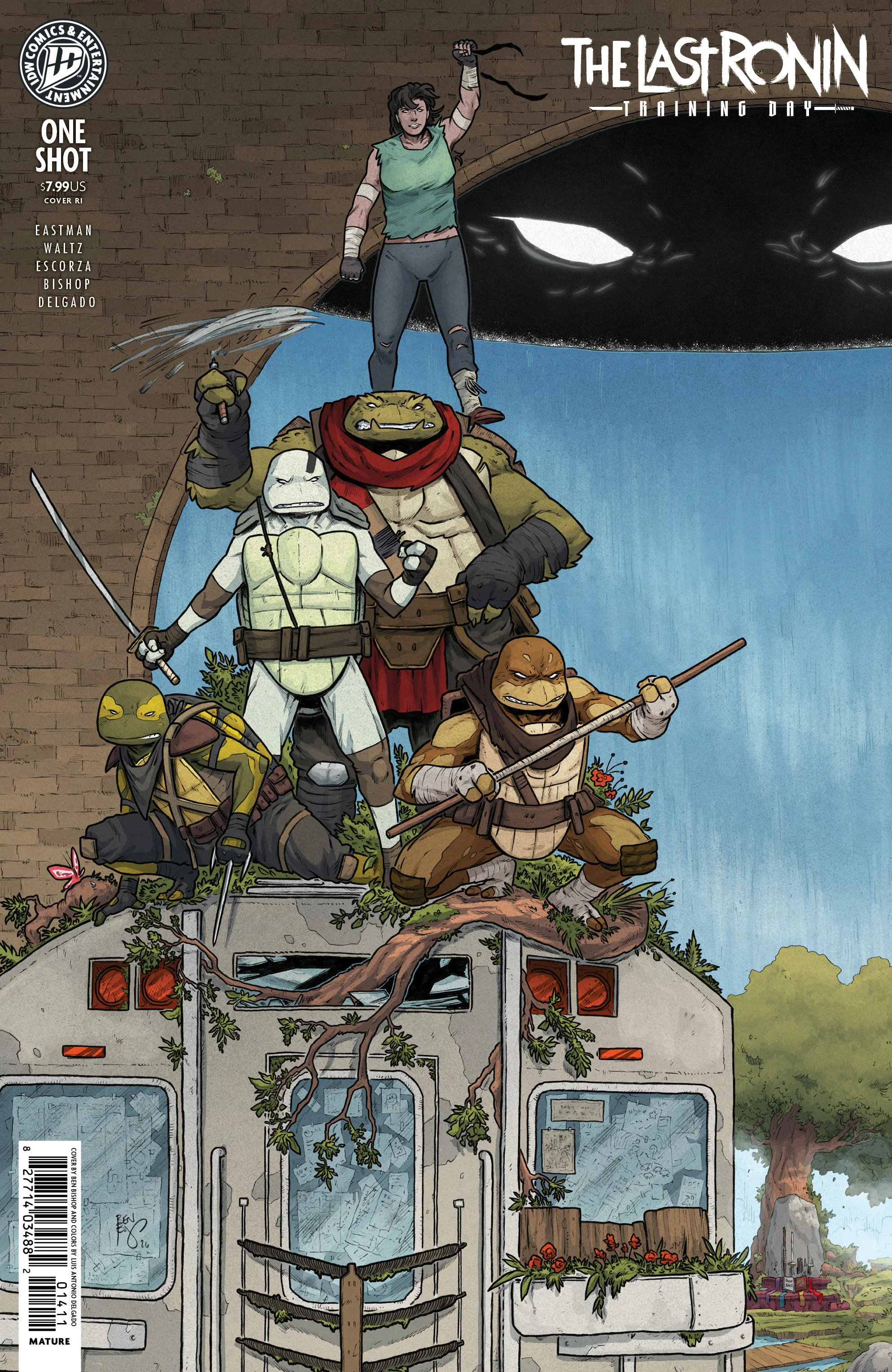 Teenage Mutant Ninja Turtles The Last Ronin Training Day D 1:15 Bishop (07/15/2026) Idw