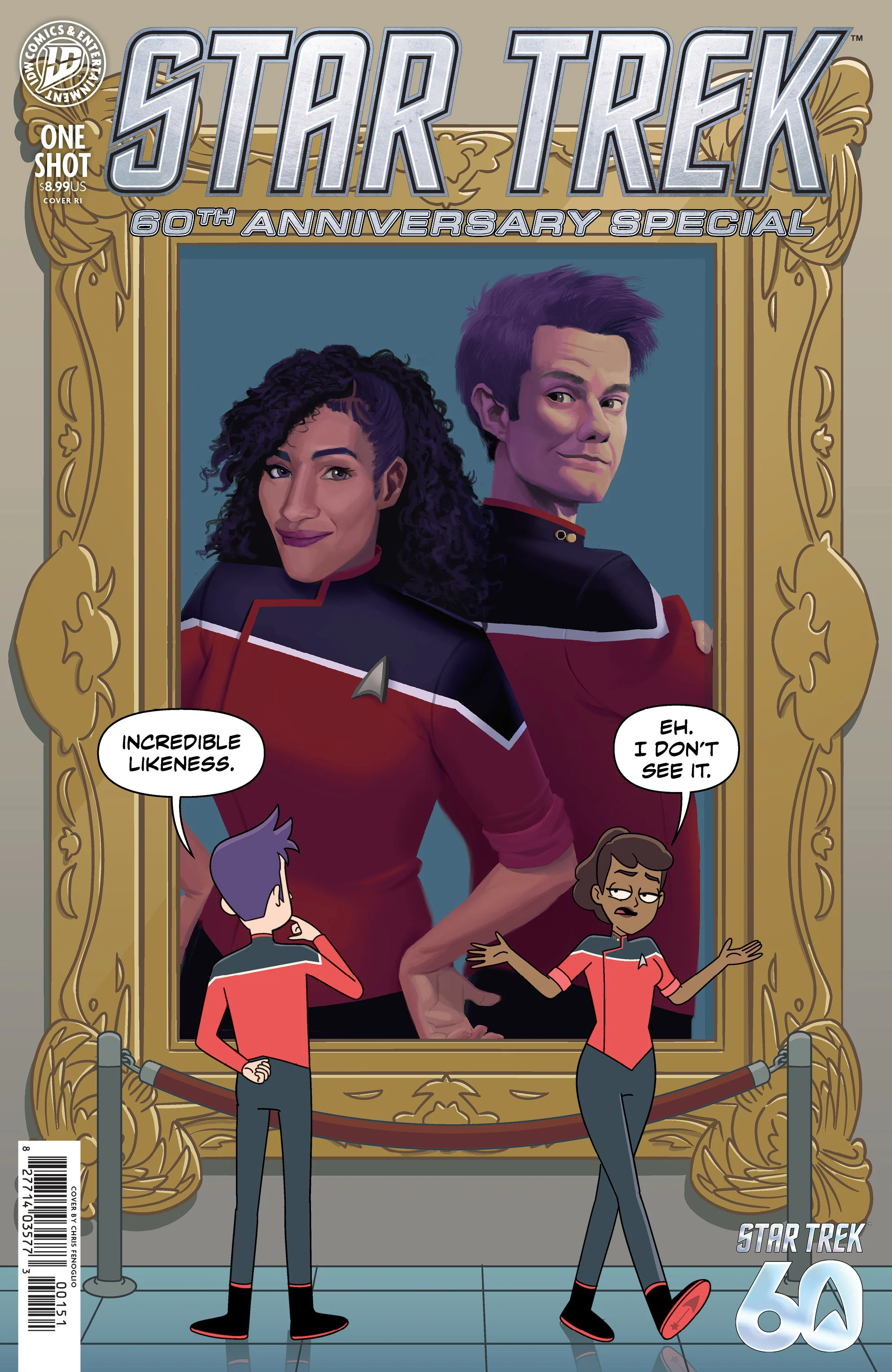 Star Trek 60Th Anniversary Special 1:15 Fenoglio (09/02/2026) Idw