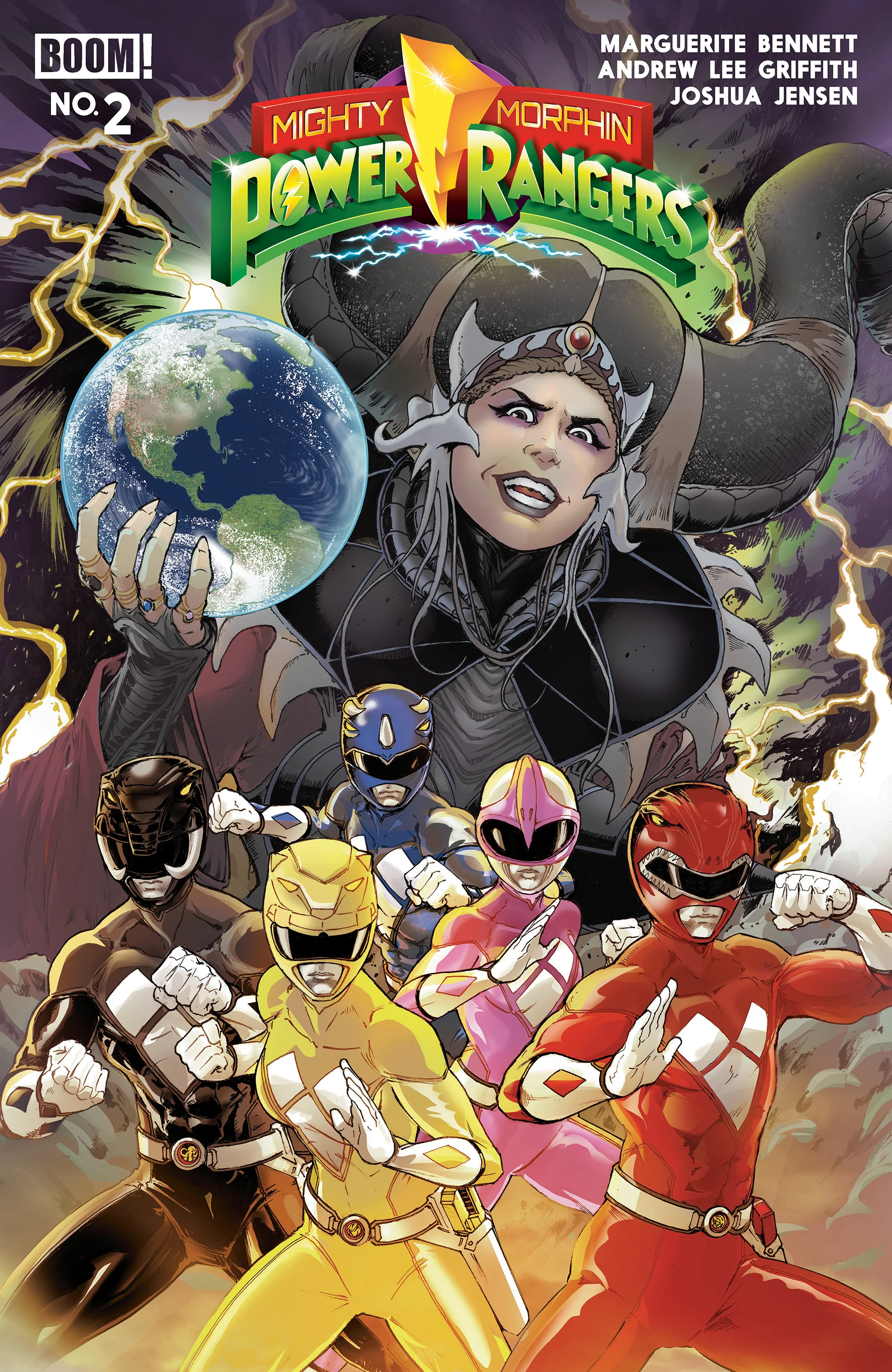 Mighty Morphin Power Rangers (2026) #2 B Griffith (07/15/2026) Boom