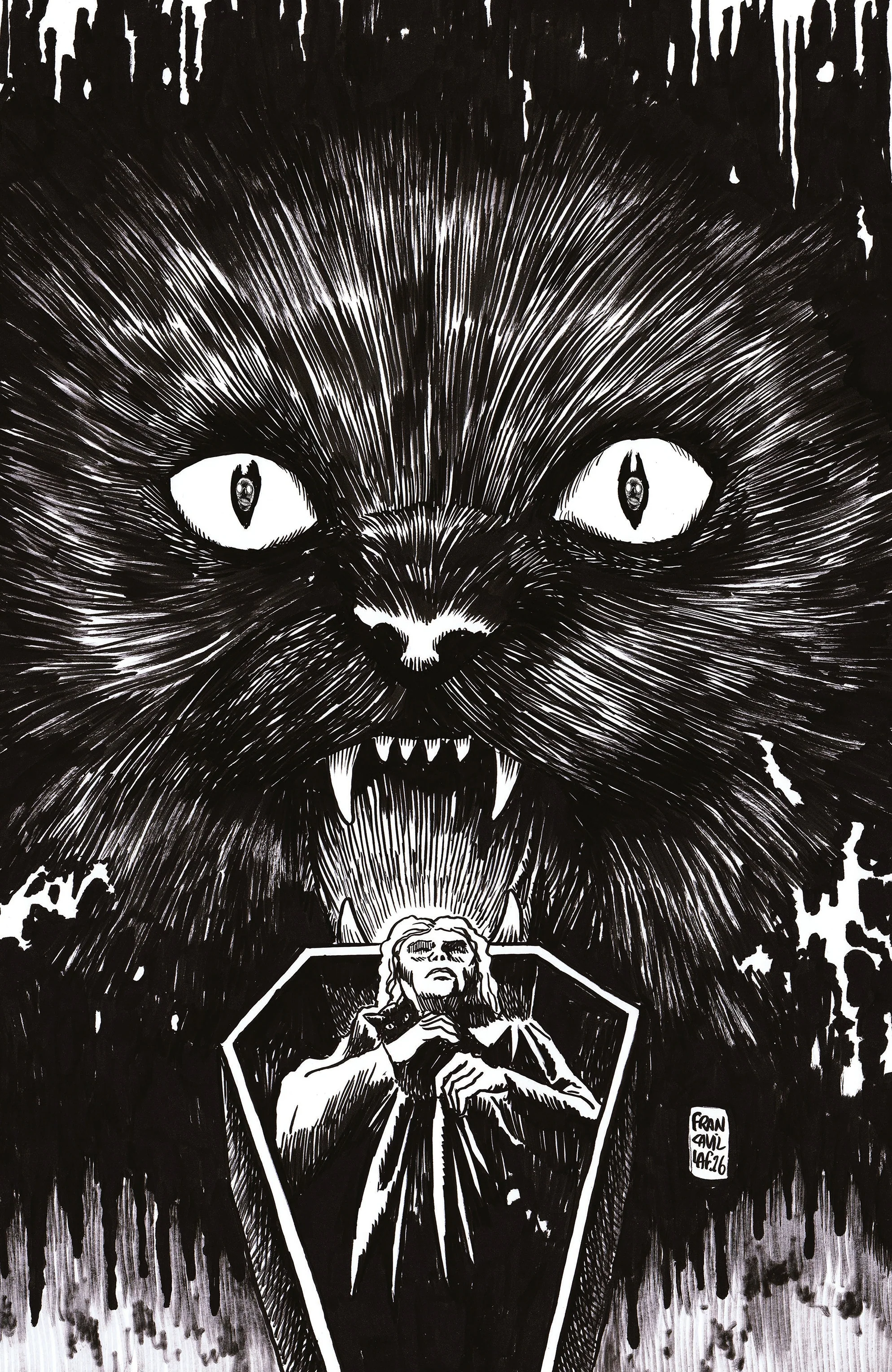 Stuff Of Nightmares The Cat In The Coffin #1 I Unlimited Virgin Francavilla (08/19/2026) Boom