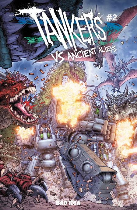 Tankers Vs Ancient Aliens #2 (Of 4) C Juan Jose Ryp Variant (07/15/2026) Bad Idea