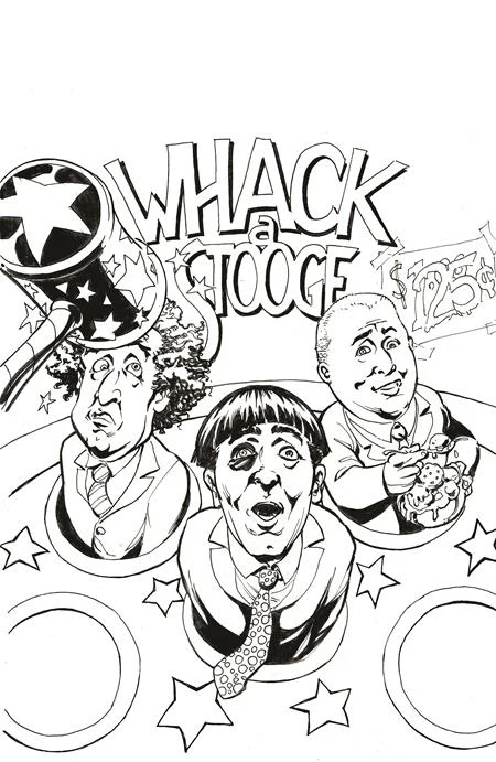 Three Stooges Am 10Th Anniversary #1 E Century Limited Edition Variant Limited To 100 Copies (06/24/2026) Prana