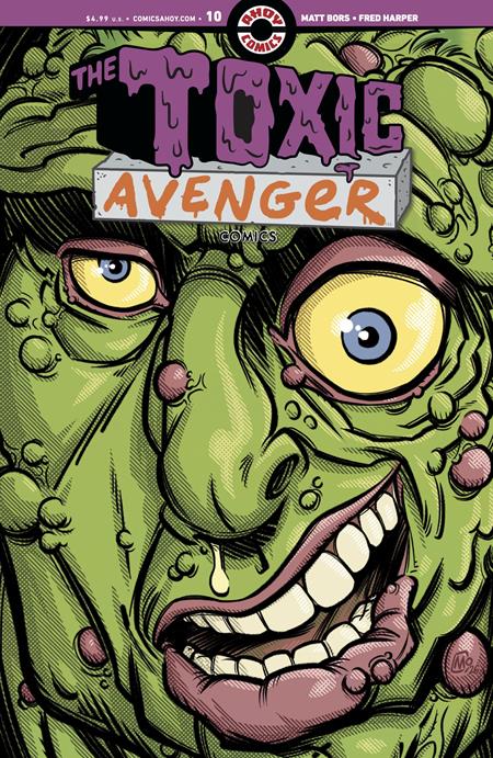 Toxic Avenger Comics #10 B 1:3 Mauricet Unlock Variant (07/01/2026) Ahoy