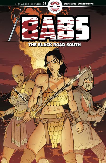 Babs The Black Road South #6 (Of 6) A Jacen Burrows (06/24/2026) Ahoy