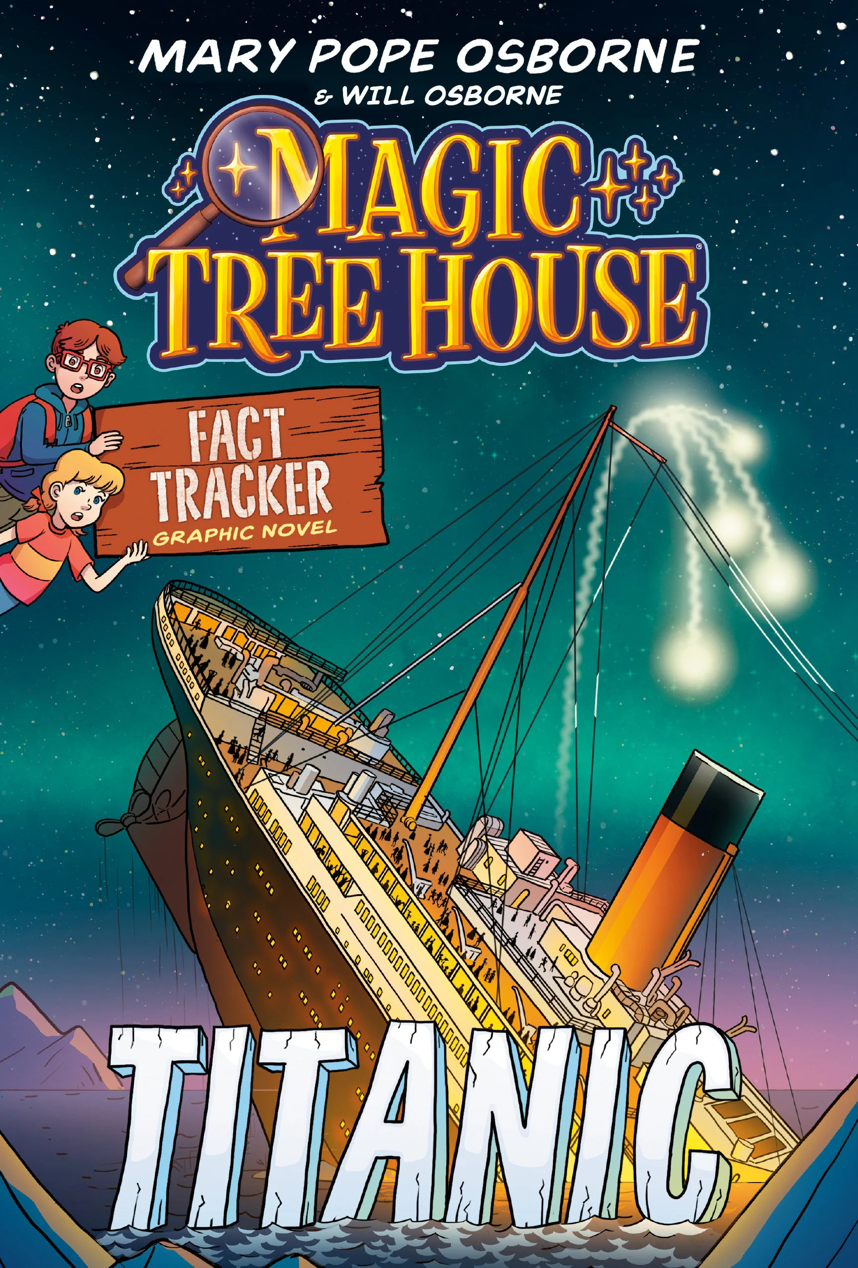 Magic Tree House Fact Tracker Graphic Novel: Titanic Hc (06/23/2026) Random House Children'S Books