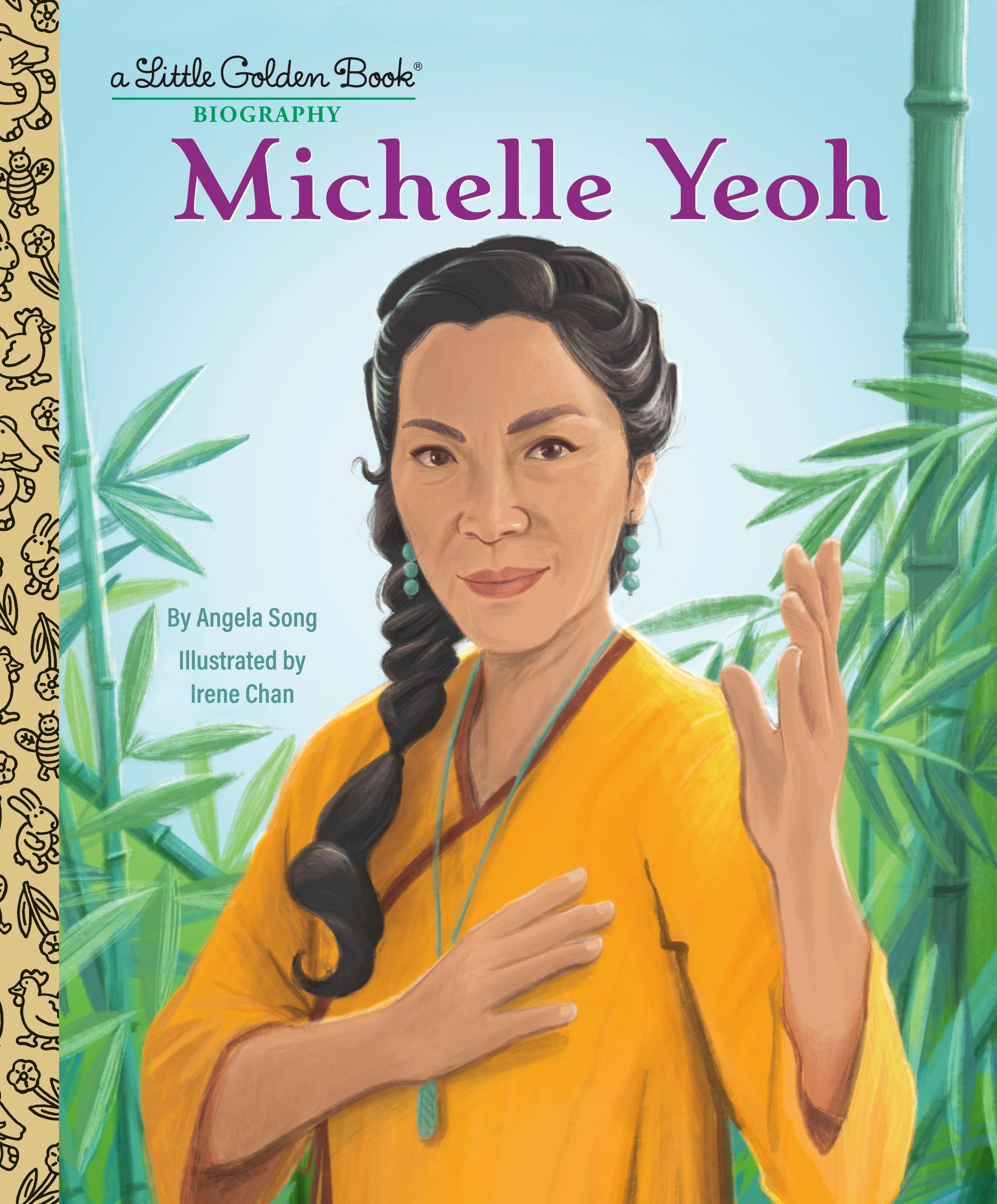 Michelle Yeoh A Little Golden Book Biography HC (02/04/2025) Random House Children'S Books
