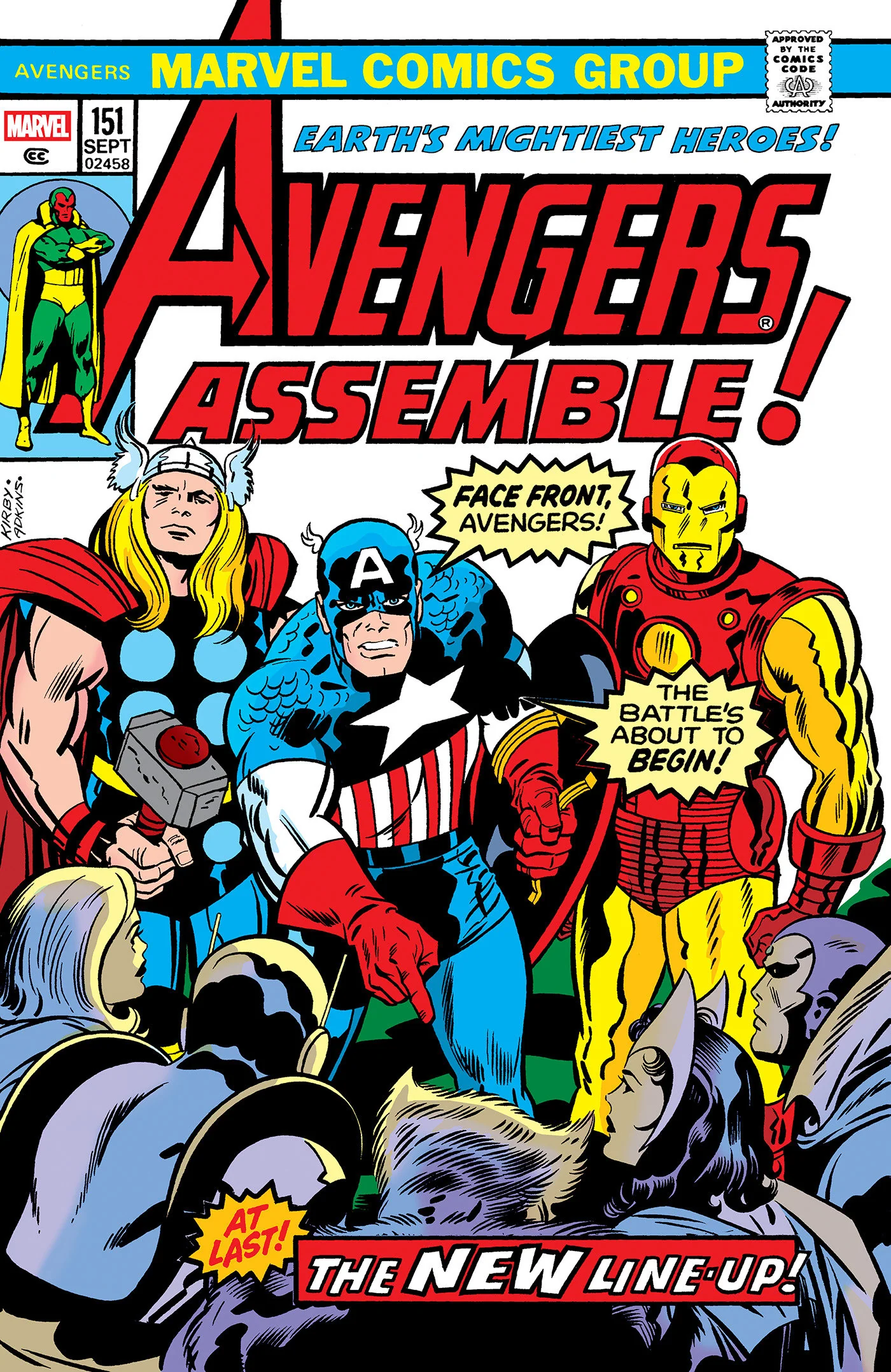 The Avengers Omnibus Vol. 6 Jack Kirby Cover [Dm Only] Hc (03/24/2026) Marvel
