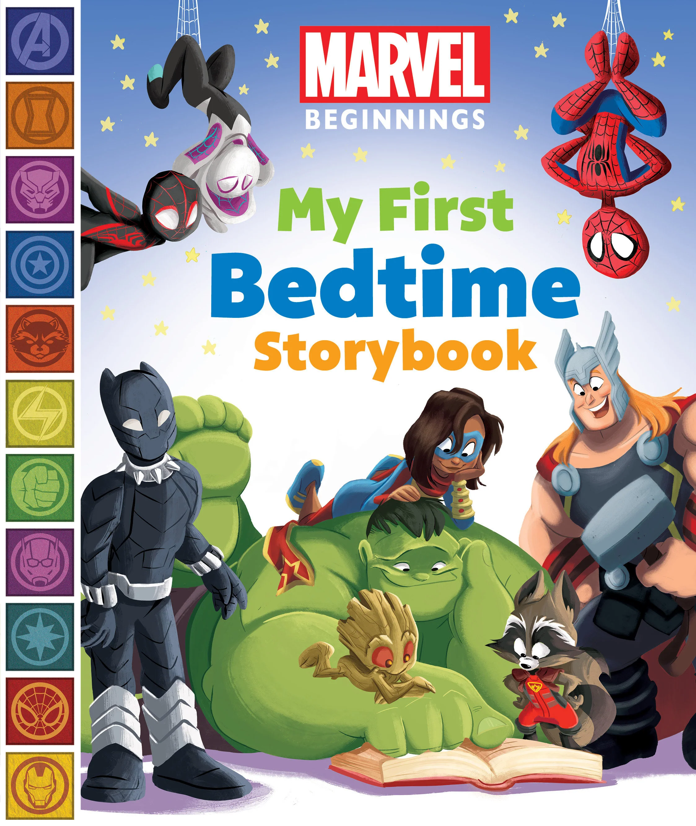 Marvel Beginnings My First Bedtime Storybook HC (02/04/2025) Disney Publishing Group