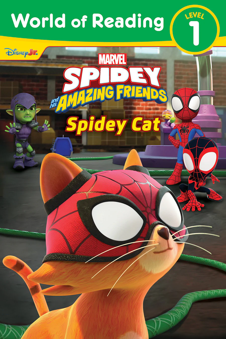 World Of Reading Spidey And His Amazing Friends Spidey Cat Tp (11/04/2025) Disney Rhcb