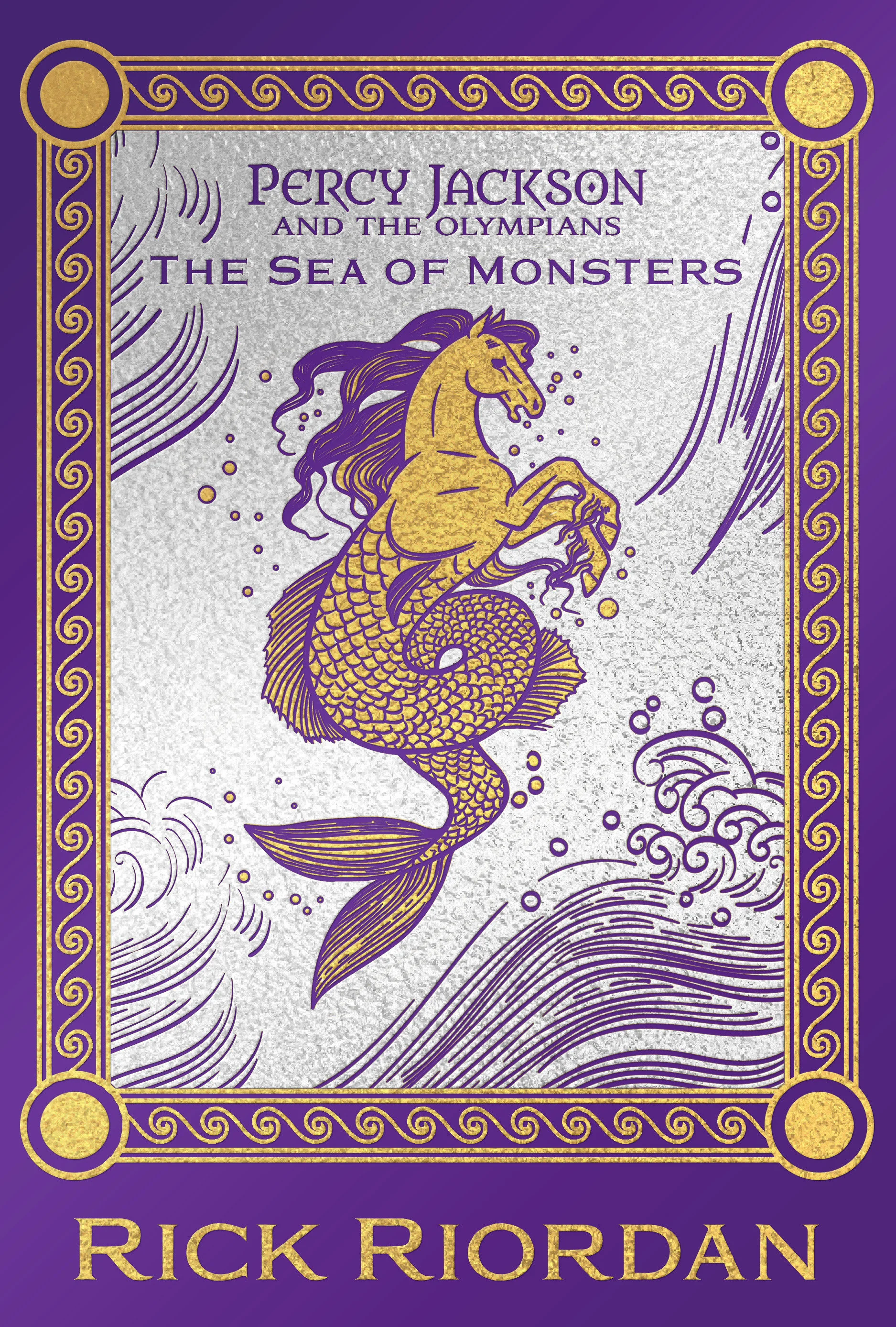 Percy Jackson And The Olympians The Sea Of Monsters Deluxe Collector'S Edition Hc (11/18/2025) Disney Publishing Group