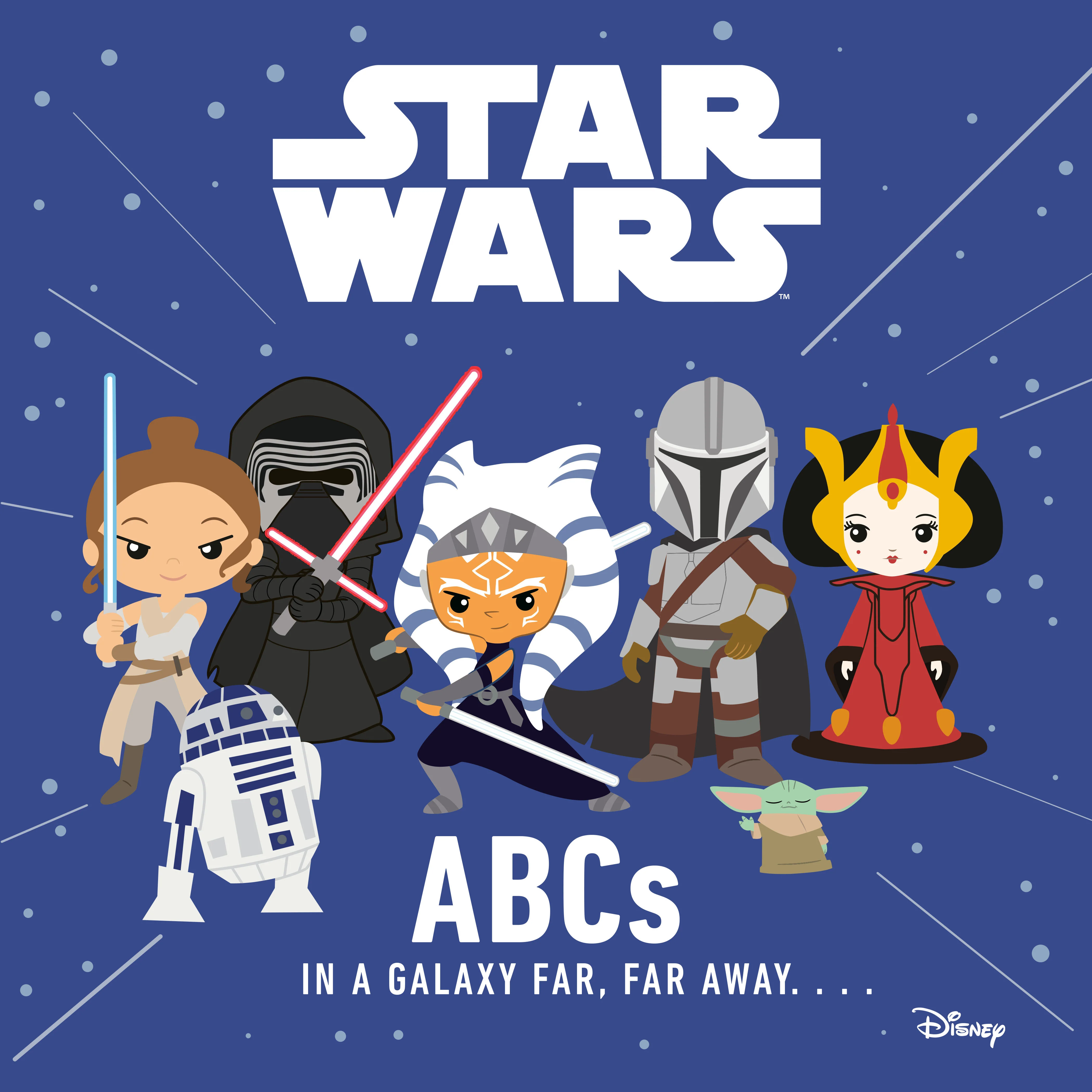 Star Wars: Abcs In A Galaxy Far, Far Away Tp (06/02/2026) Disney - Rhcb