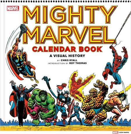 Mighty Marvel Calendar Book Hc A Visual History (06/03/2026) Abrams