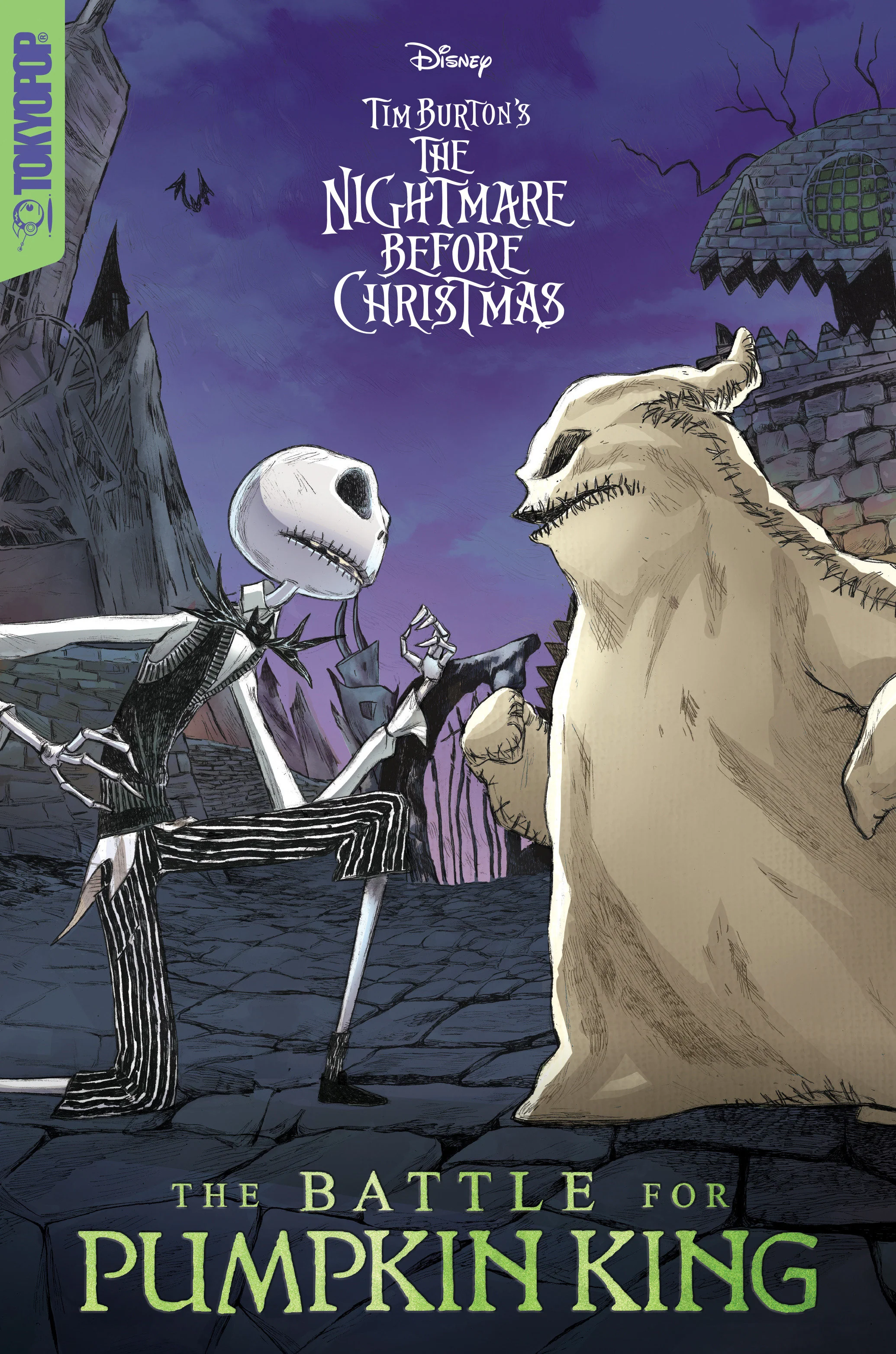 Disney Manga: Tim Burton'S The Nightmare Before Christmas - The Battle For Pumpkin King Hc (06/30/2026) Tokyopop