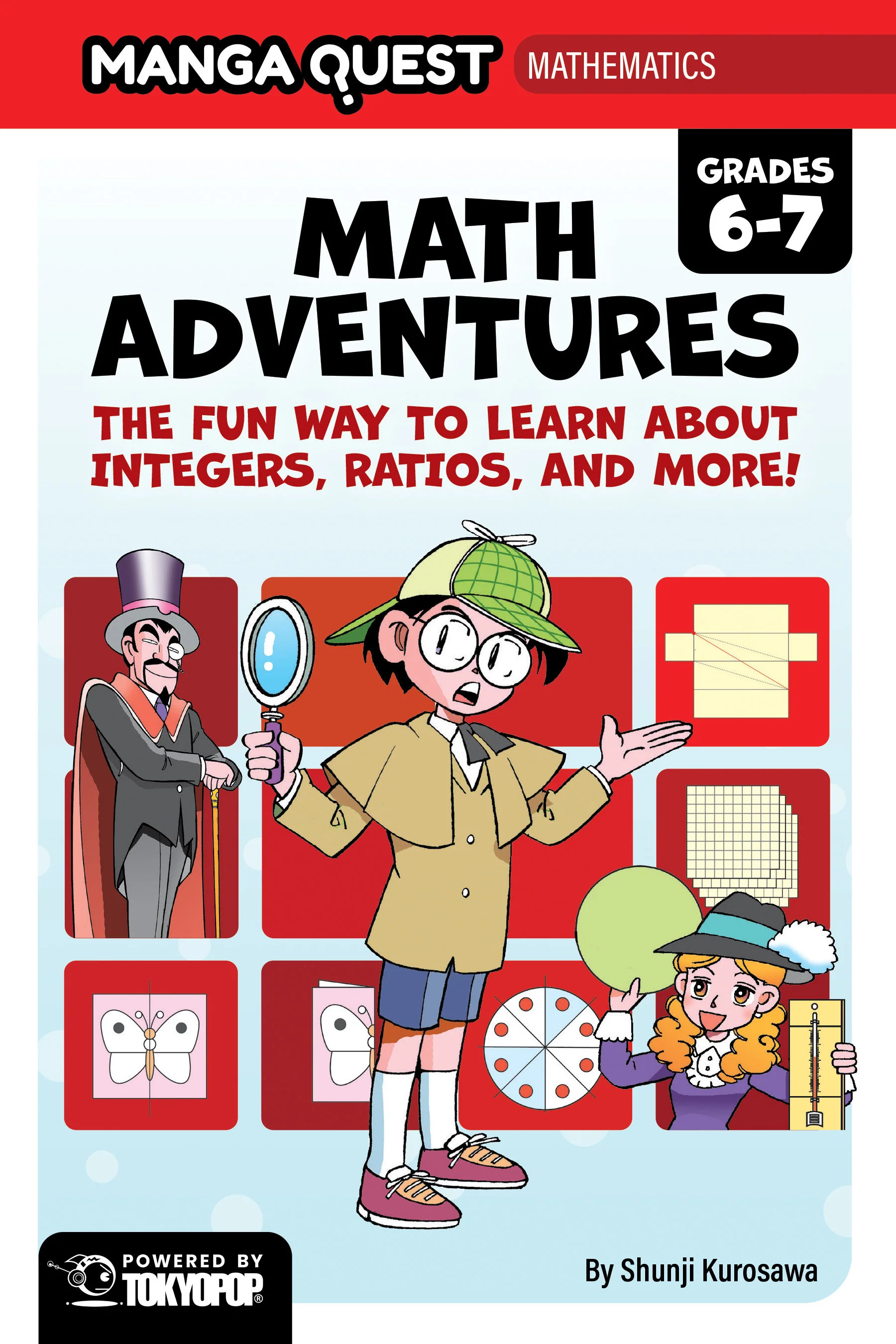 Manga Quest Mathematics: Math Adventures With Integers, Ratios, And More! Hc (02/23/2026) Tokyopop