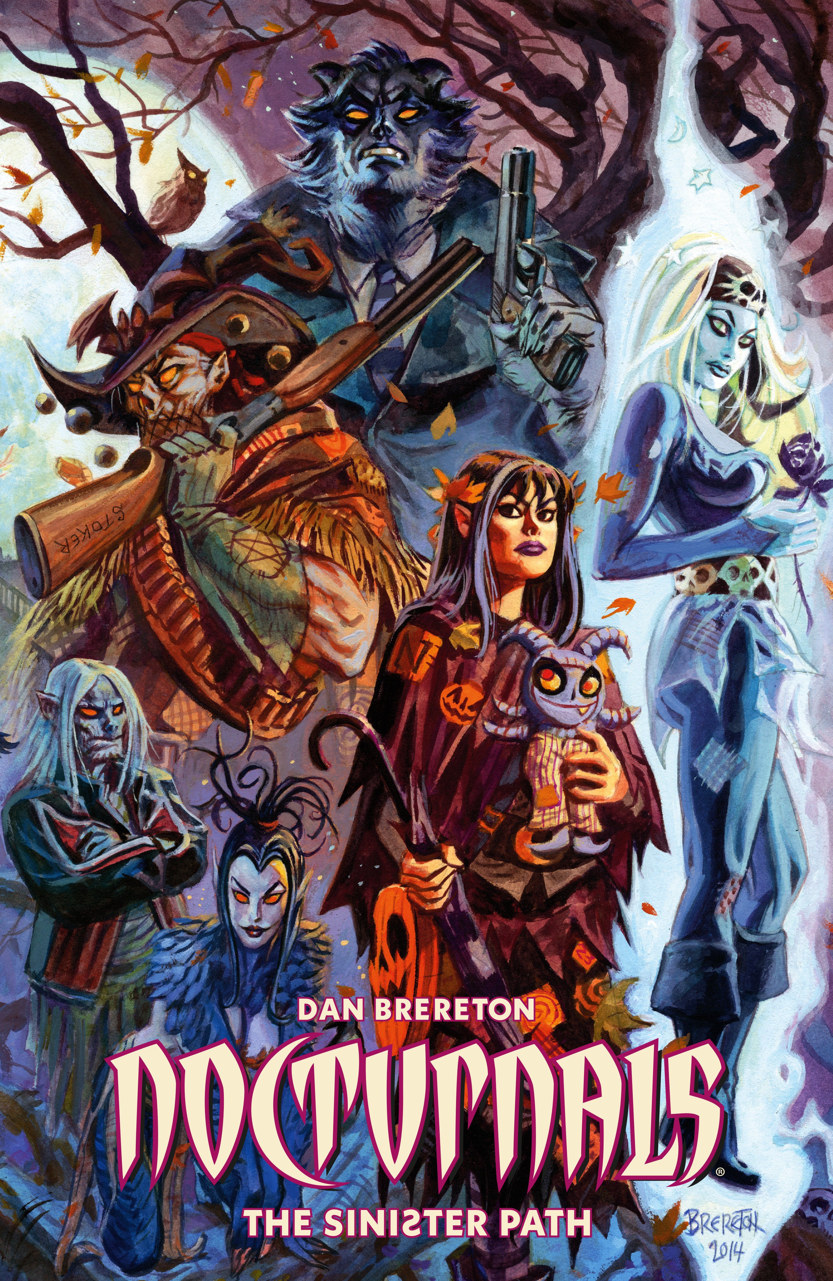 Nocturnals: The Sinister Path Tp (04/21/2026) Dark Horse Comics