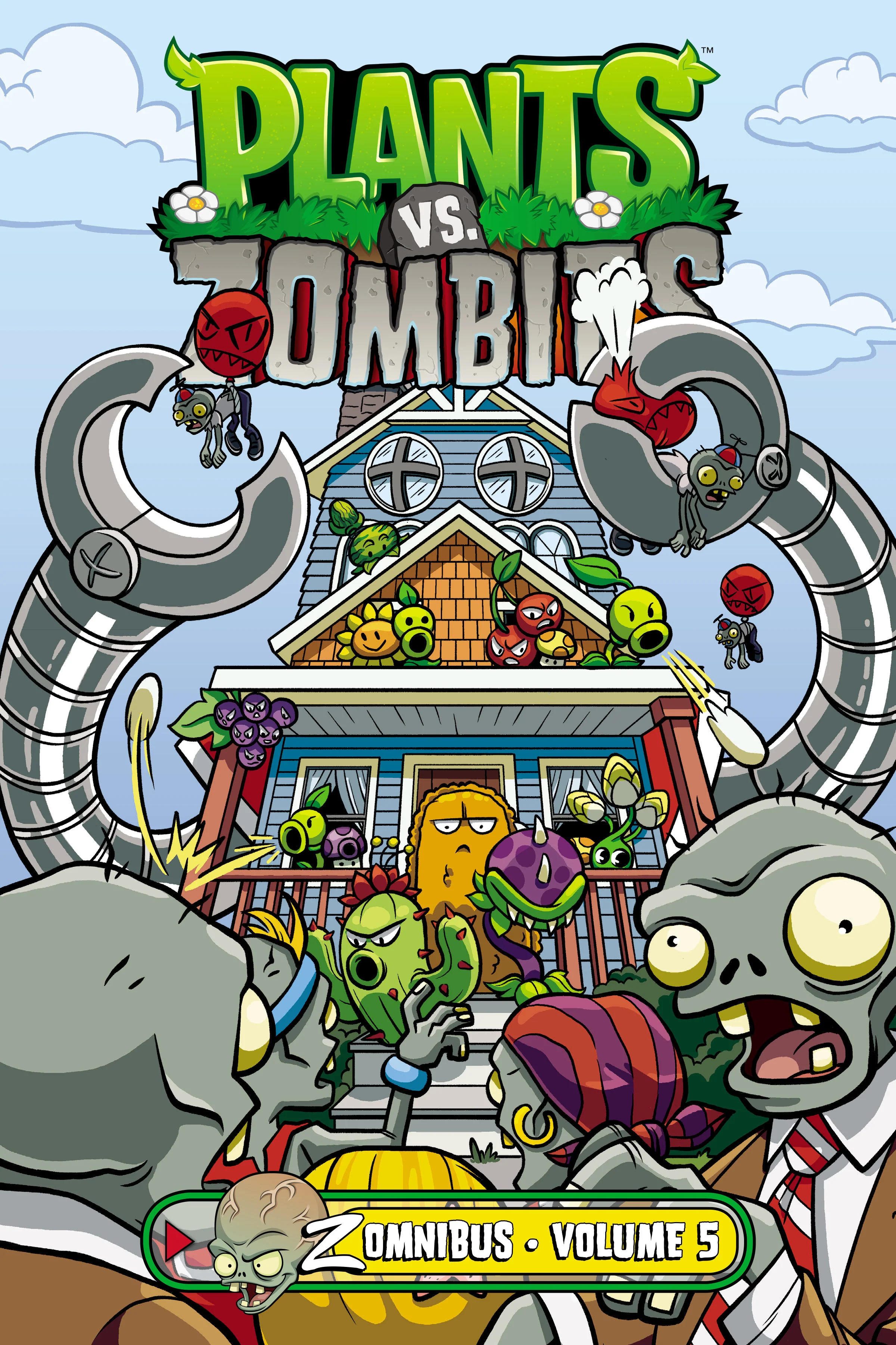 Plants vs. Zombies Zomnibus Volume 5 HC (04/20/2026) Dark Horse Comics