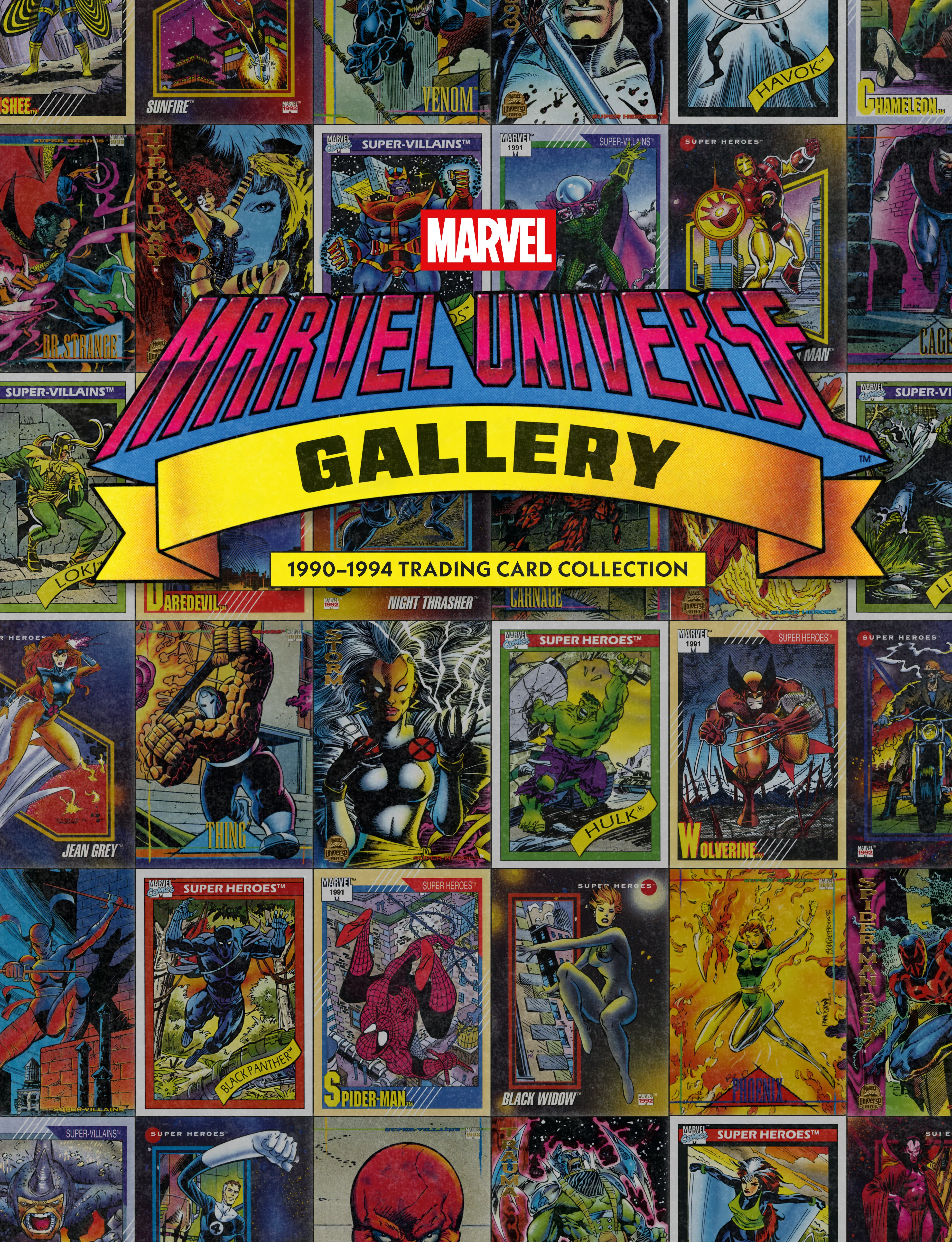 Marvel Universe Gallery: 1990-1994 Trading Card Collection Hc (09/08/2026) Dark Horse Comics