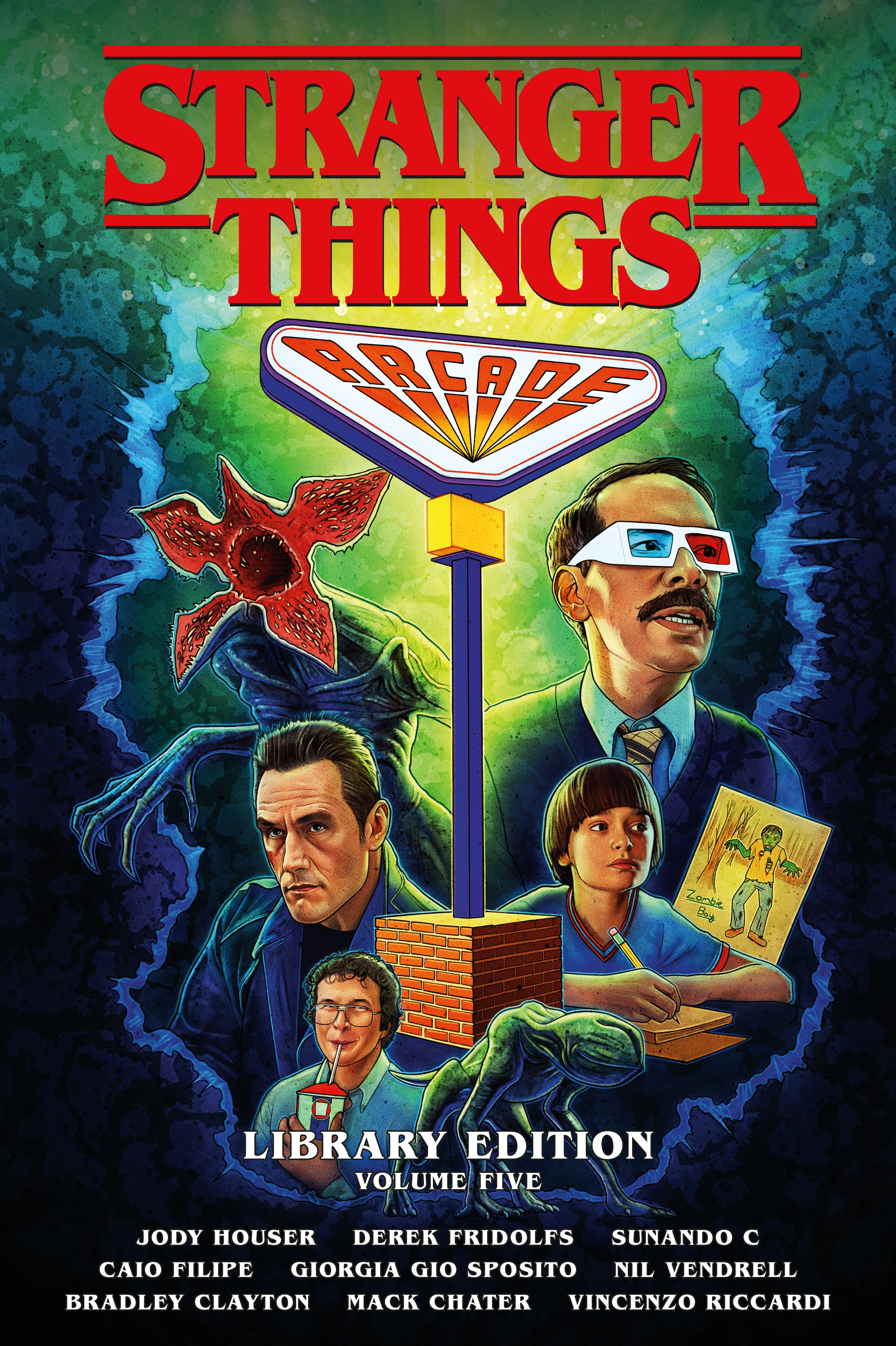 Stranger Things Library Edition Volume 5 (Graphic Novel) Hc (09/15/2026) Dark Horse Comics