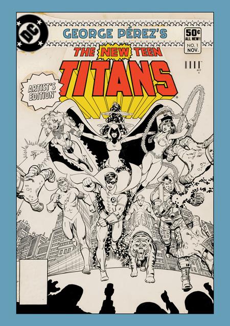 George Perezs New Teen Titans Artists Edition Hc Charge (07/01/2026) Image