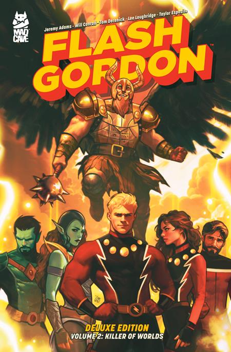 Flash Gordon Hc Vol 02 Deluxe Edition (04/29/2026) Mad Cave