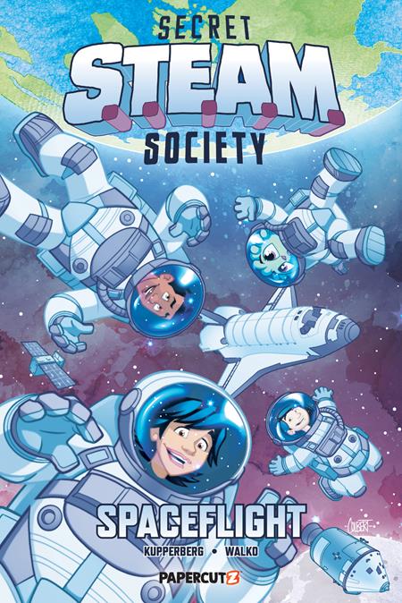 Secret Steam Society Tp Space Travel (06/03/2026) Papercutz