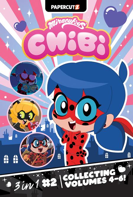 Miraculous Ladybug Chibi 3-In-1 Tp Vol 02 (06/10/2026) Papercutz