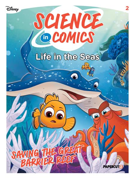 Disney Science In Comics Hc Life In The Seas (06/24/2026) Papercutz