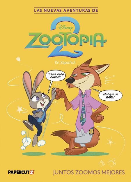Las Nuevas Aventuras De Zootopia 2 Hc Vol 01 (Spanish Language Editiion) (05/27/2026) Papercutz