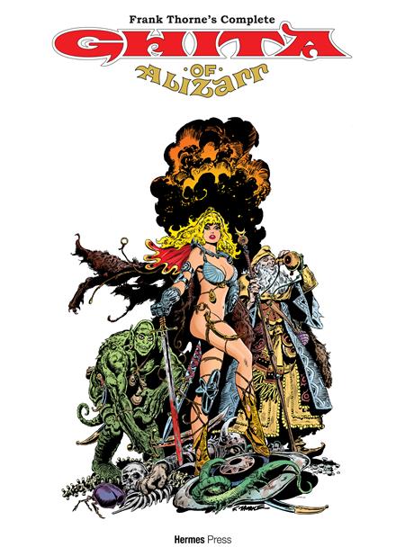 Frank Thorne Library Hc Frank Thornes Complete Ghita Of Alizarr Expanded Edition (08/26/2026) Hermes Press
