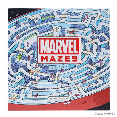 Marvel Mazes Tp (01/21/2026) Chronicle Books