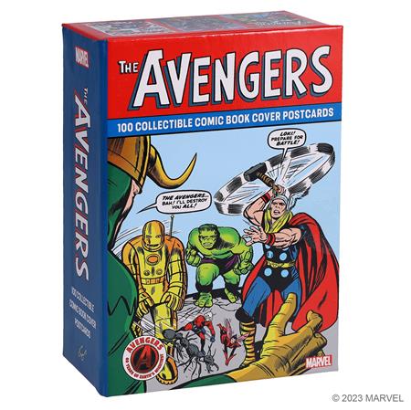 Marvel Avengers 100 Collectible Comic Book Cover Postcards (04/22/2026) Chronicle