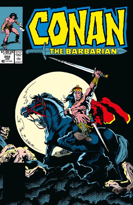 Conan The Barbarian The Original Comics Omnibus Vol 08 Direct Market Edition Armando Gil Cvr (06/03/2026) Titan Comics