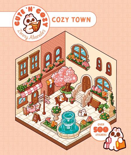 Cute N Cozy Sticker Therapy Tp Cute N Cozy Town (07/08/2026) Abrams