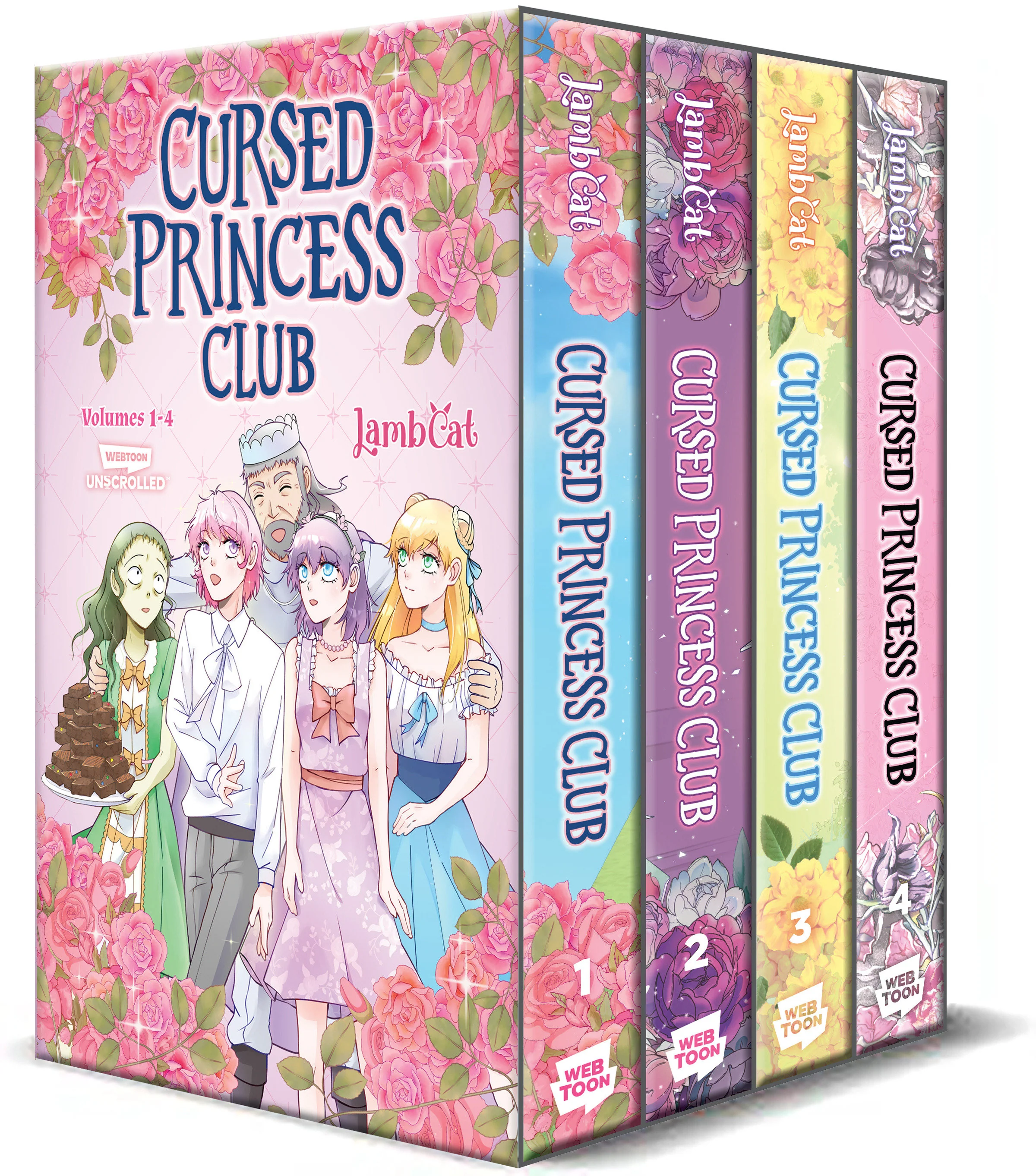 Cursed Princess Club Box Set (Volumes 1-4) Tp (10/07/2025) Wattpad Webtoon Studios, Inc.