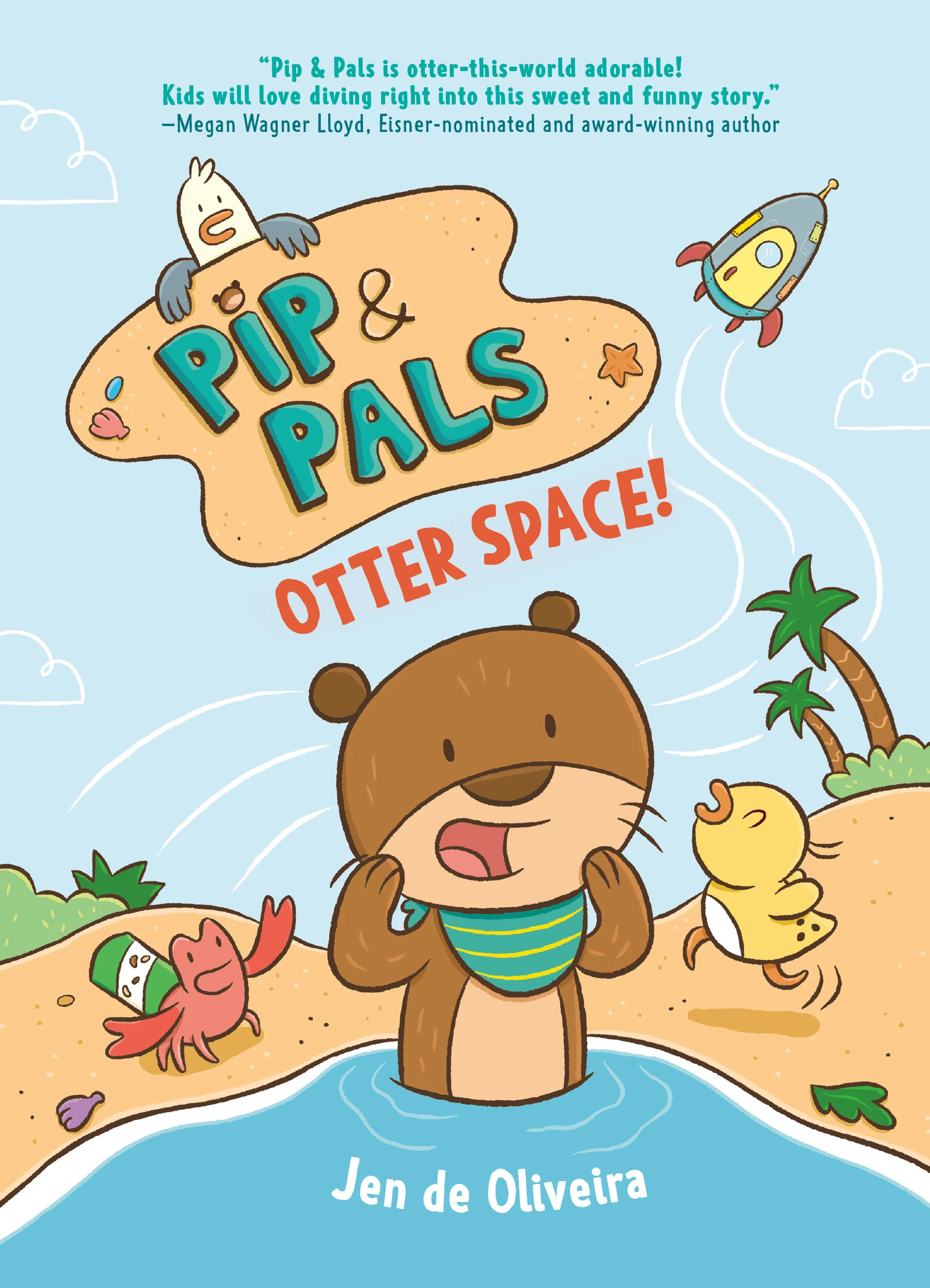 Pip & Pals #1: Otter Space! Hc (07/14/2026) Random House Children'S Books