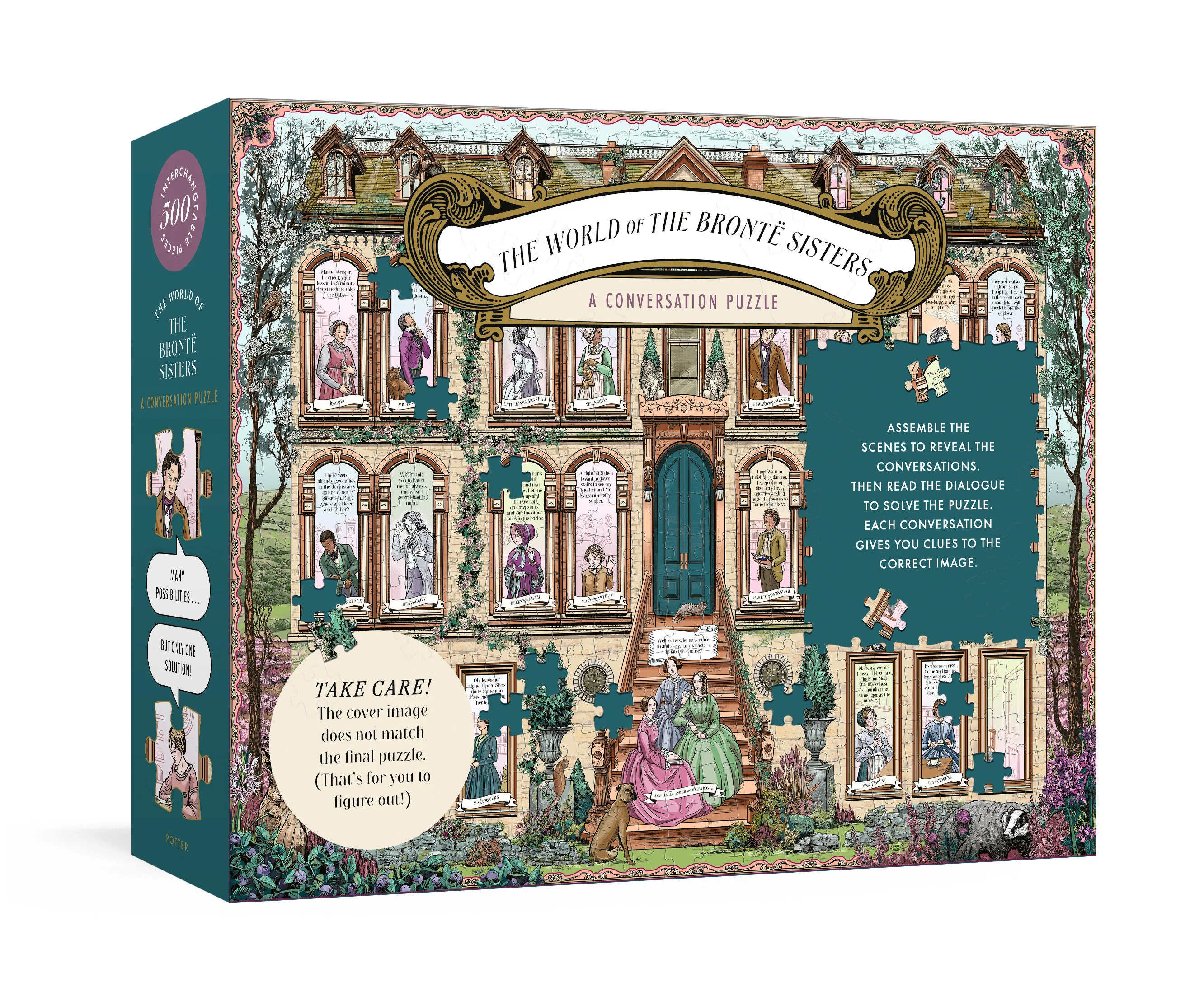 The World Of The Bronte Sisters: A Conversation Puzzle  (07/21/2026) Clarkson Potter/Ten Speed