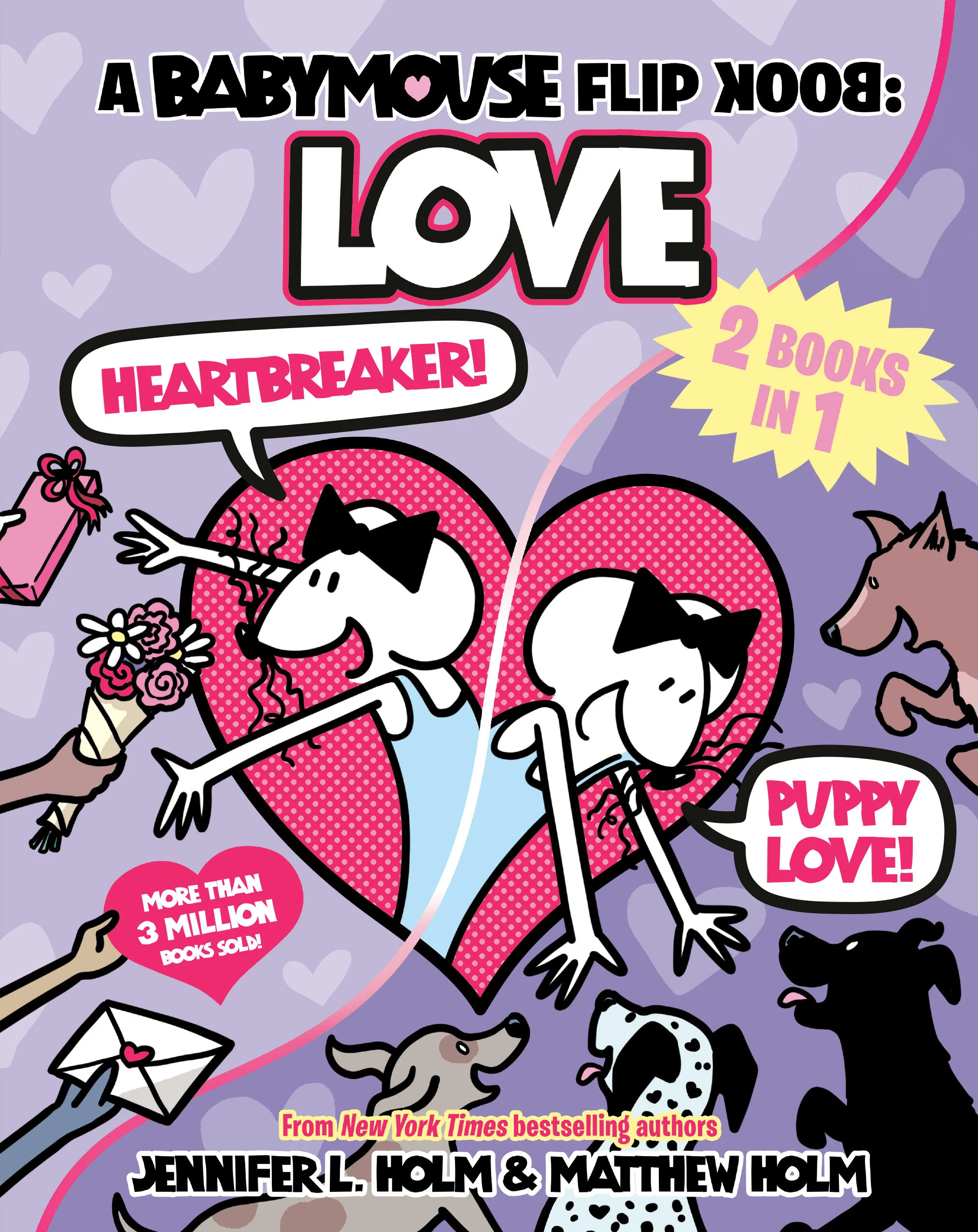 A Babymouse Flip Book: Love (Heartbreaker + Puppy Love) Tp (12/02/2025) Random House Children'S Books
