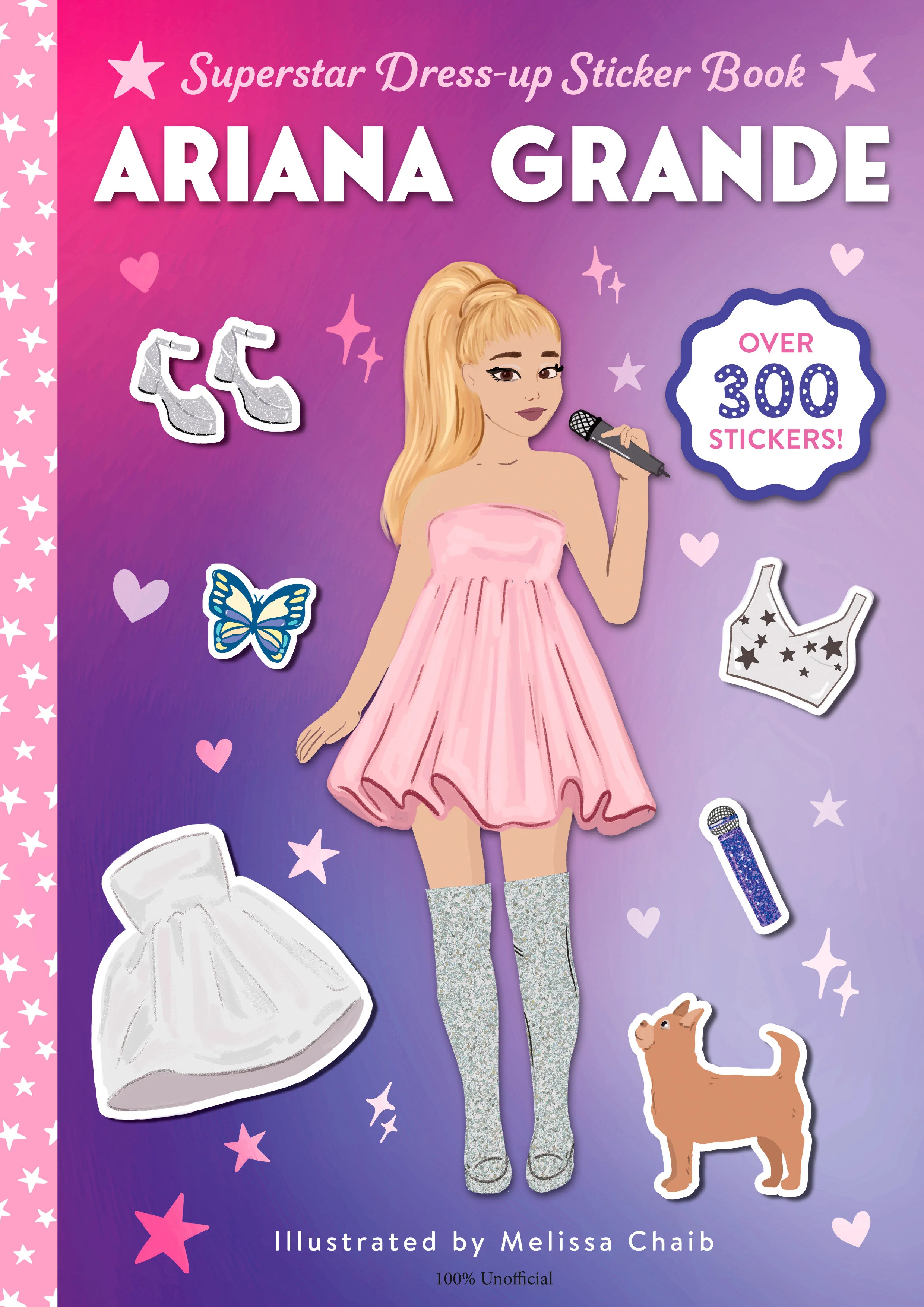 Ariana Grande Superstar Dress-Up Sticker Book St (09/30/2025) Random House Children'S Books