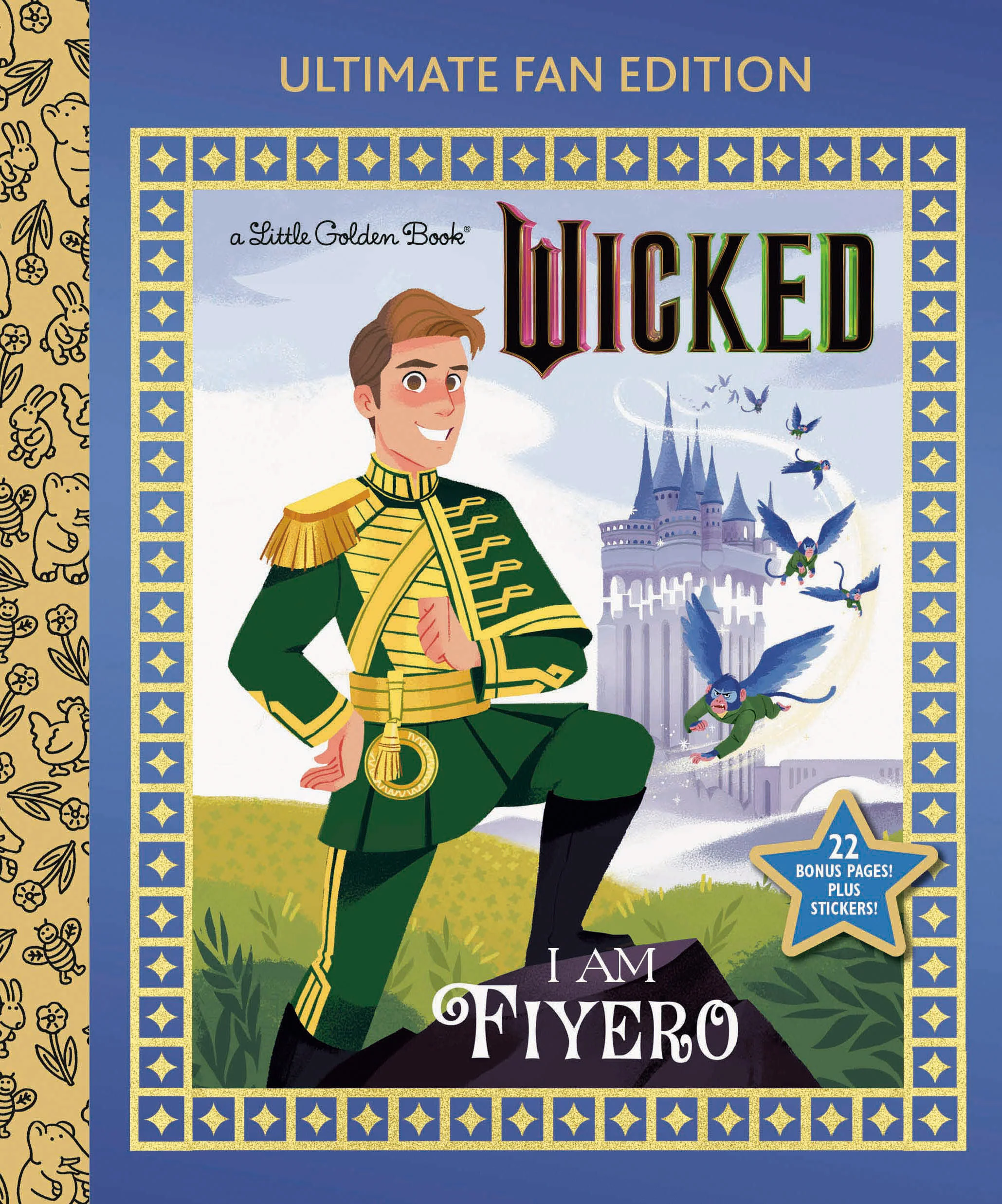 I Am Fiyero Ultimate Fan Edition (Universal Pictures Wicked) Hc (11/04/2025) Random House Children'S Books